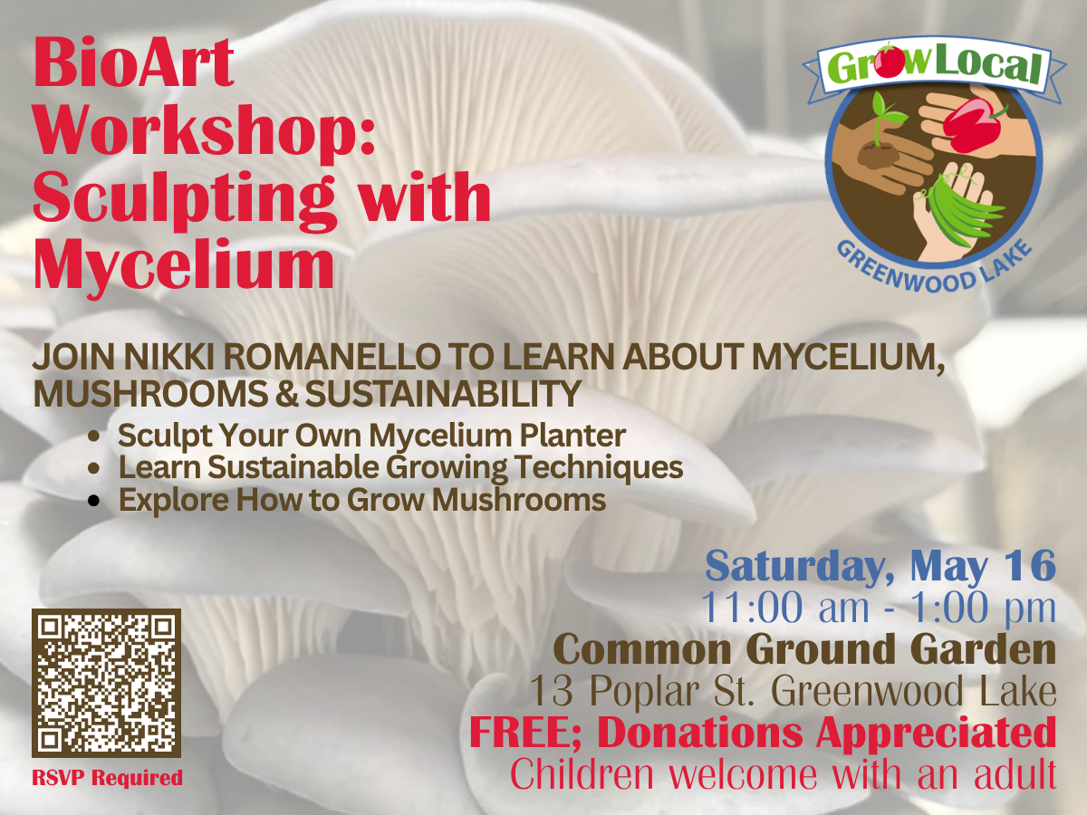 BioArt Workshop: Sculpting with Mycelium