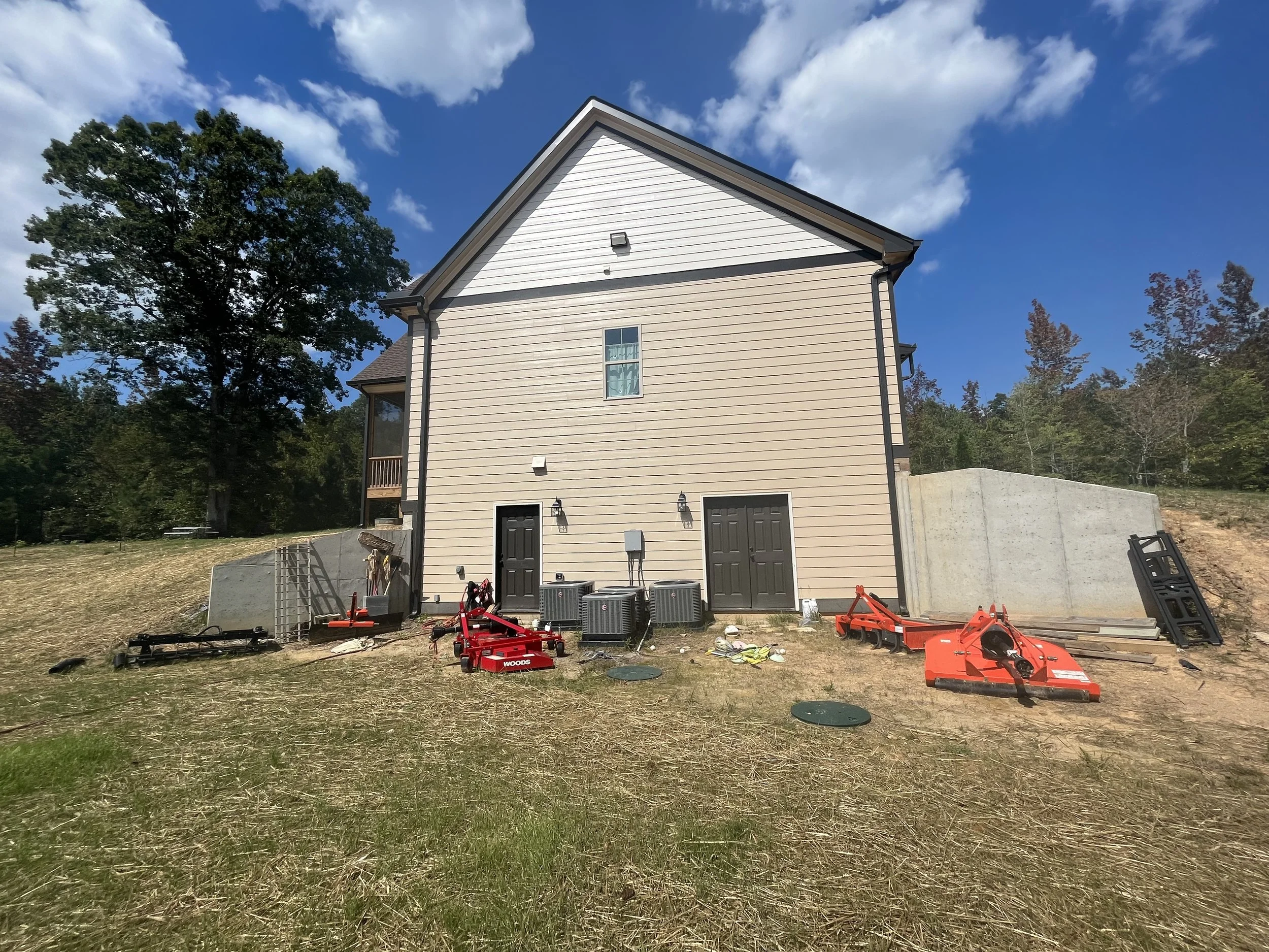 Roof addition before