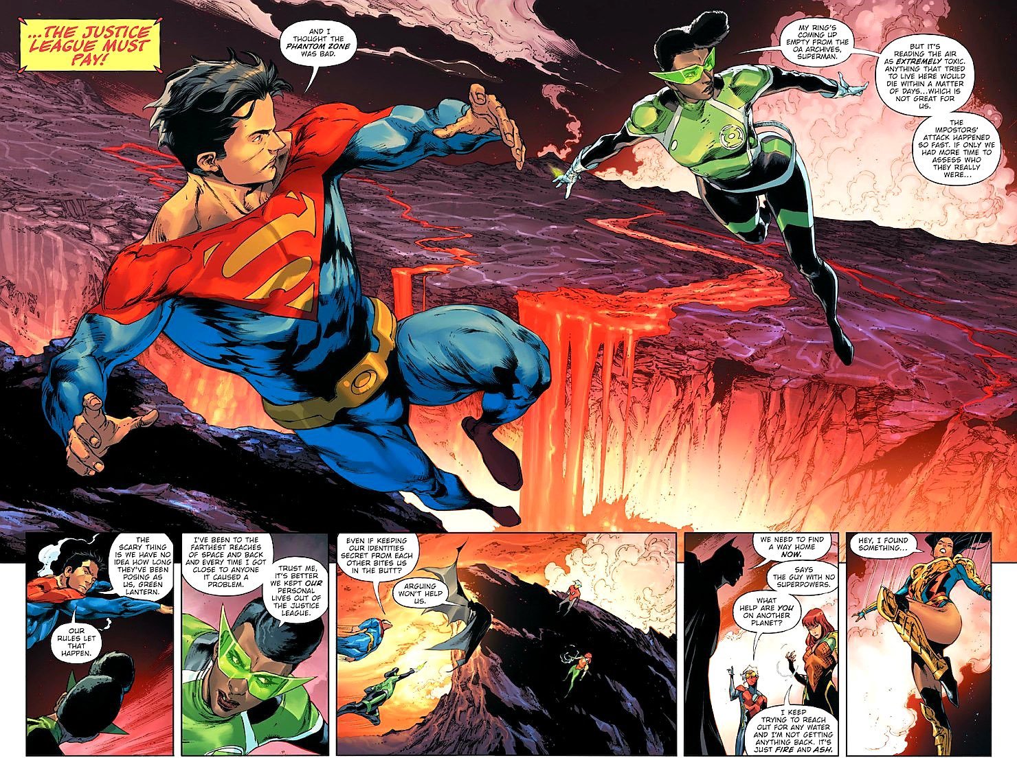 Justice League: Future State #02 Pencils: Robson Rocha Inks: Daniel Henriques Colors: Romulo Fajardo.