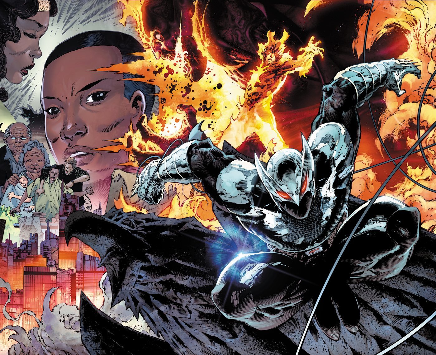 The Last Shadowhawk #1 Pencils: Philip Tan Inks: Daniel Henriques Colors: Federico Blee.