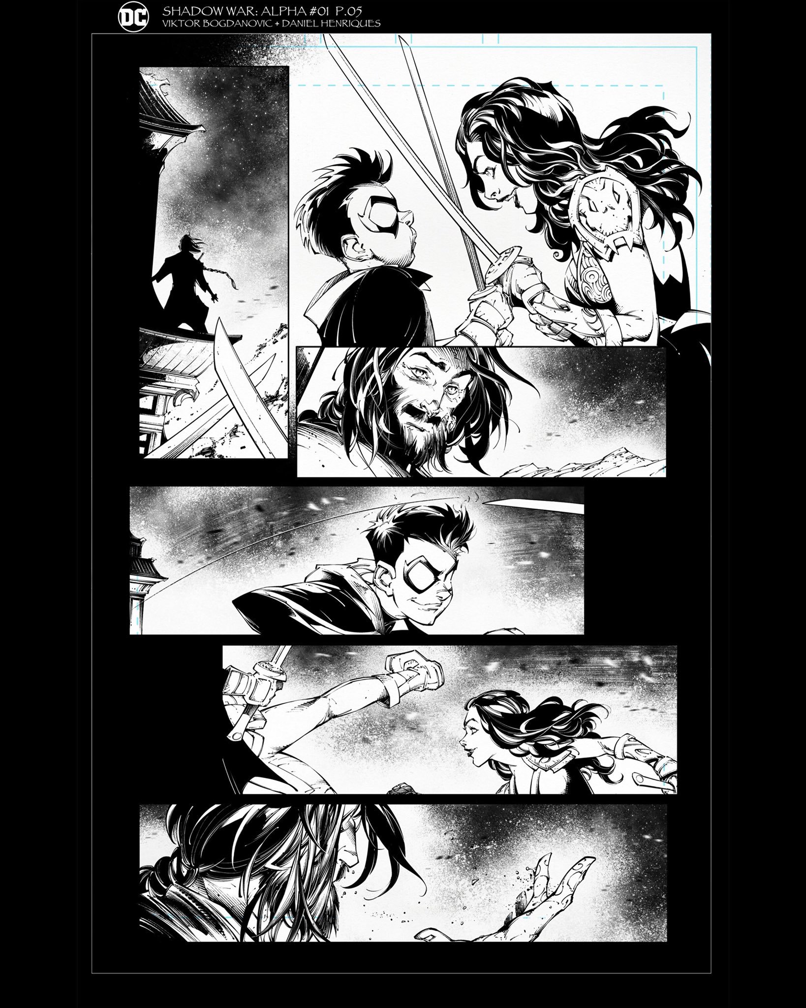 Shadow War: Alpha#1 Pencils: Viktor Bogdanovic Inks: Daniel Henriques