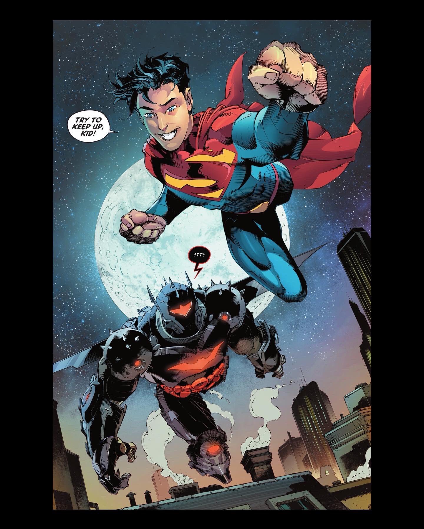 Super Sons Special #1 Pencils: Viktor Bogdanovic Inks: Daniel Henriques Colors: Ivan Plascencia.