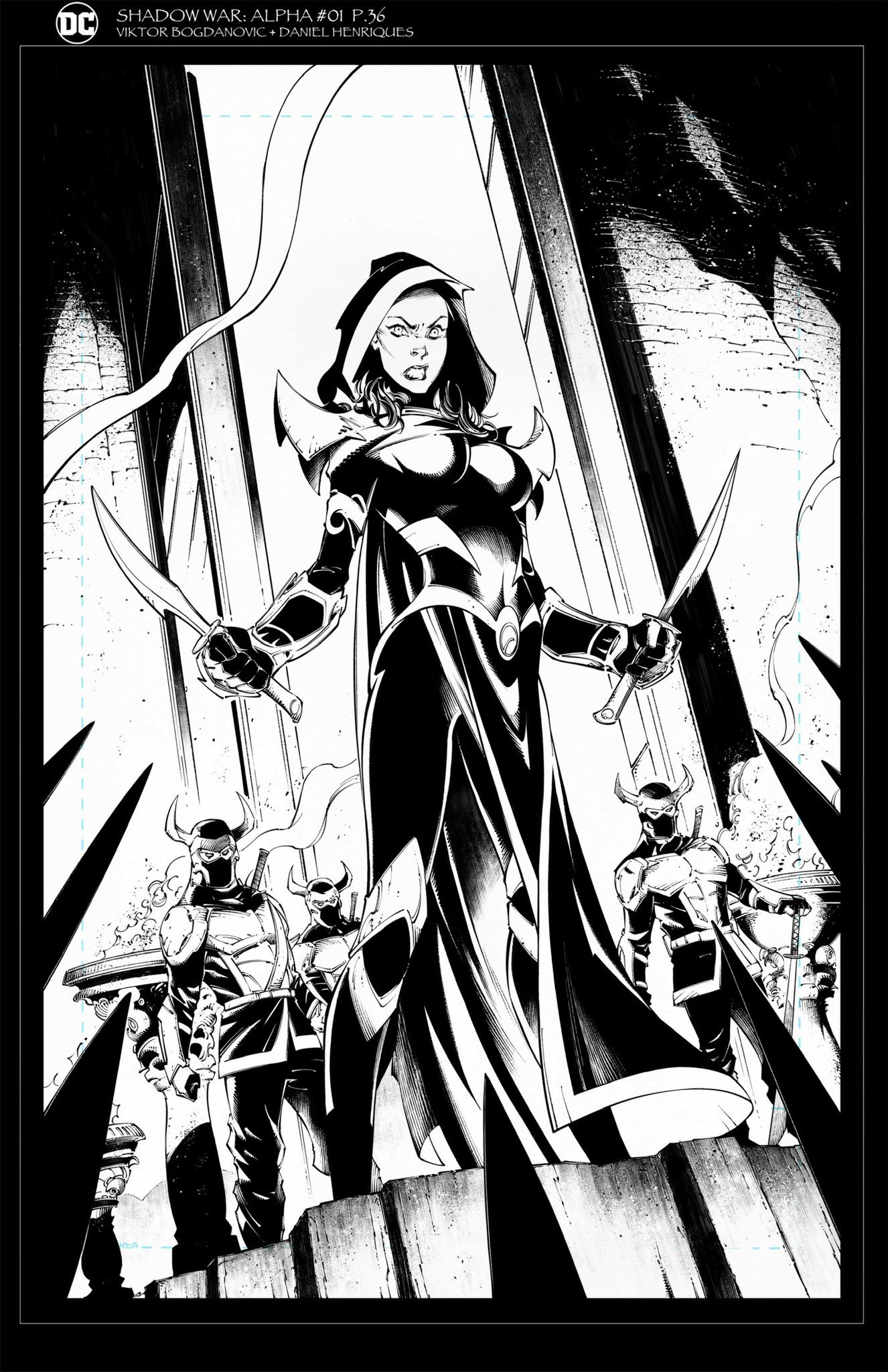 Shadow War: Alpha#1 Pencils: Viktor Bogdanovic Inks: Daniel Henriques