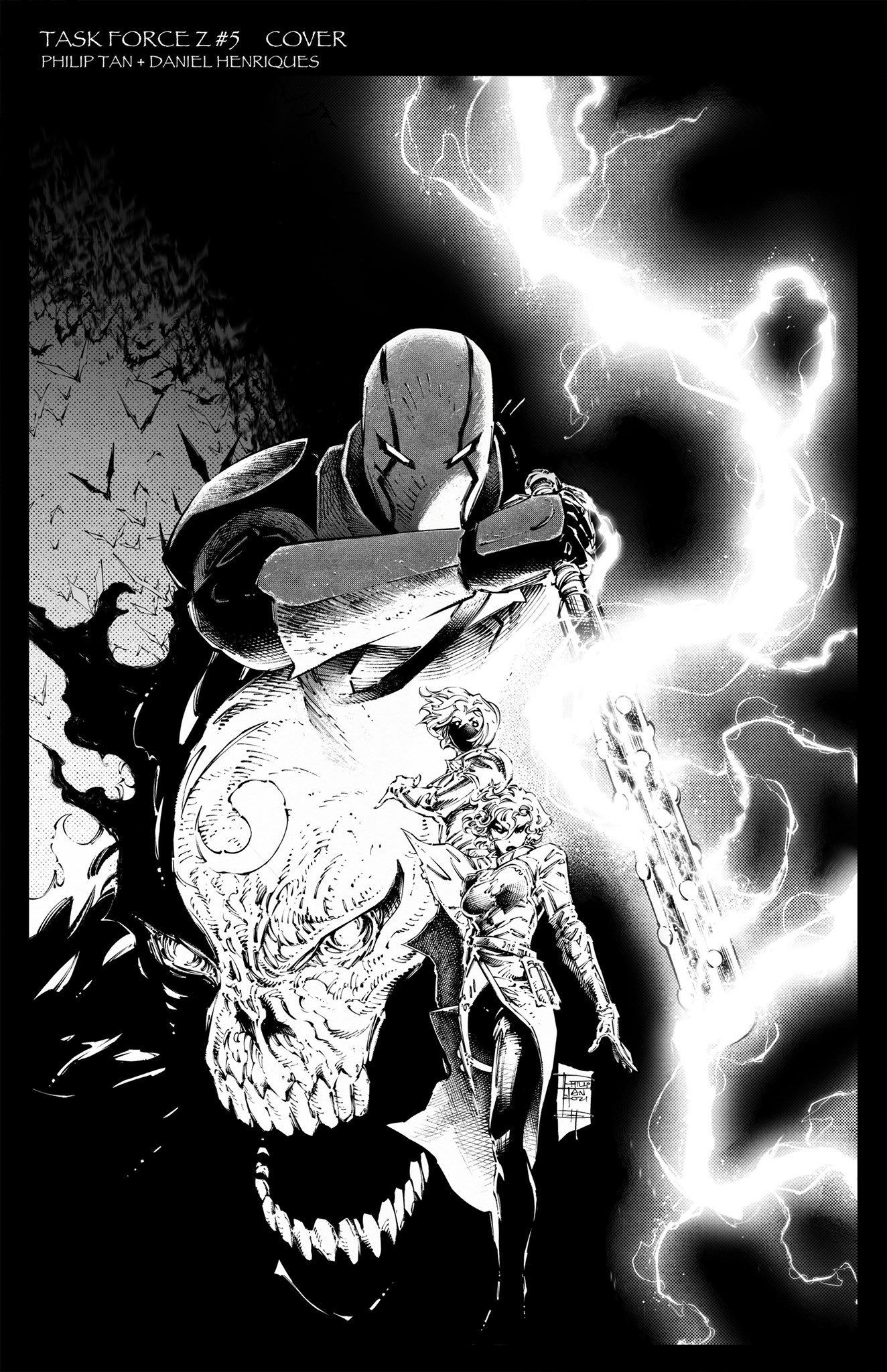 Task Force Z #5 Cover Pencils: Philip Tan Inks: Daniel Henriques.