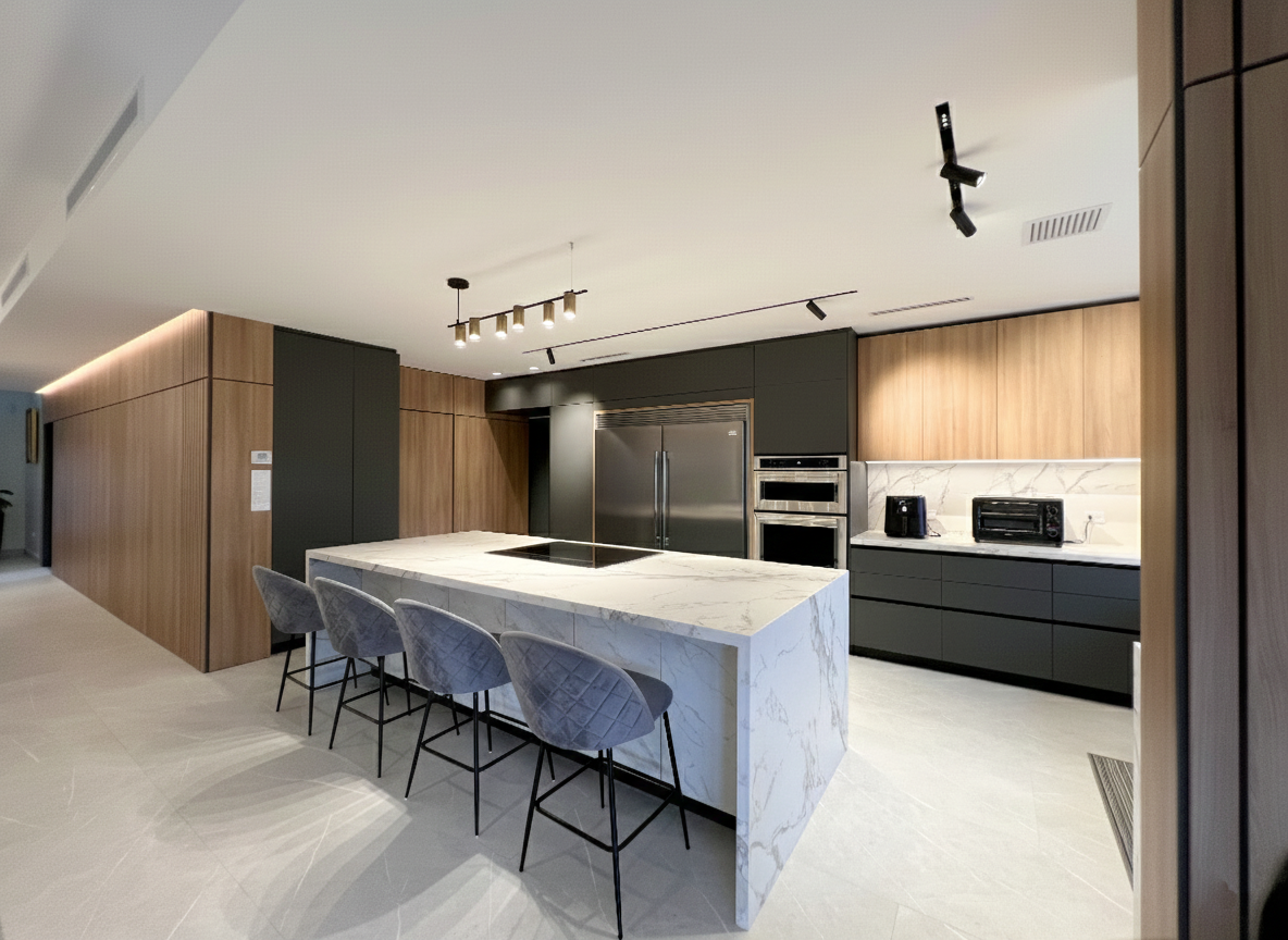 Mobiliario de autor: soluciones de almacenamiento con acabados premium.