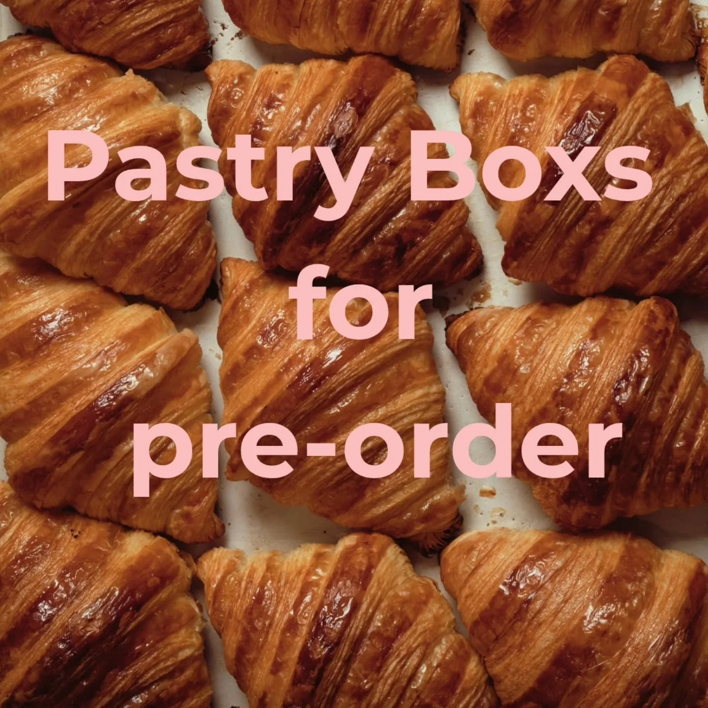 SHORT &amp; SWEET pastry box incoming! Each pastry thoughtfully made and beautifully crafted. Orders yours today. Details below 

Box includes:

🥐Dark chocolate coconut pain suisse 
🥐Cardamom Bun
🥐Everything bagel croissant
🥐Pesto olive escargot 