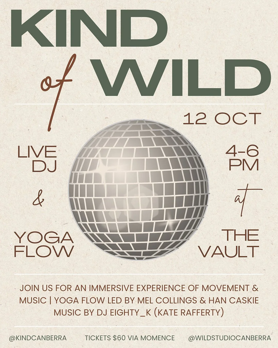 Kind of Wild: Yoga with Live DJ