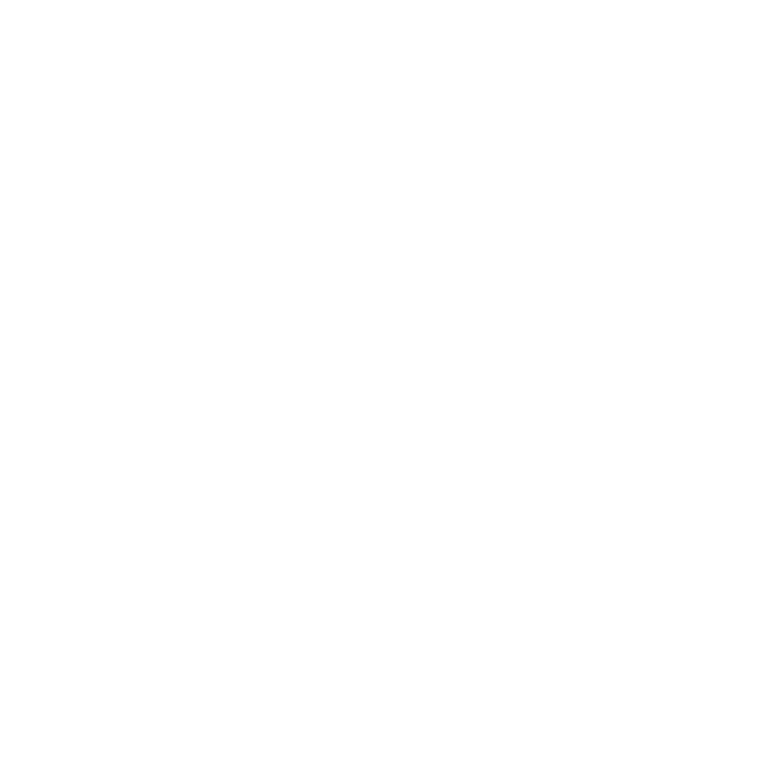 Silhouette of a cow, a barn with a cross on the door, and a barn silo on a black background.