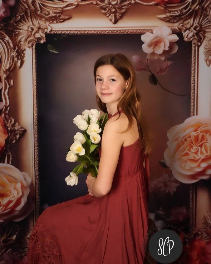 Beautiful Sadie 😍 #springercompanyphoto #FloralSplendor #ExclusiveSession #southbend #southbendphotographer #michianaphotographer