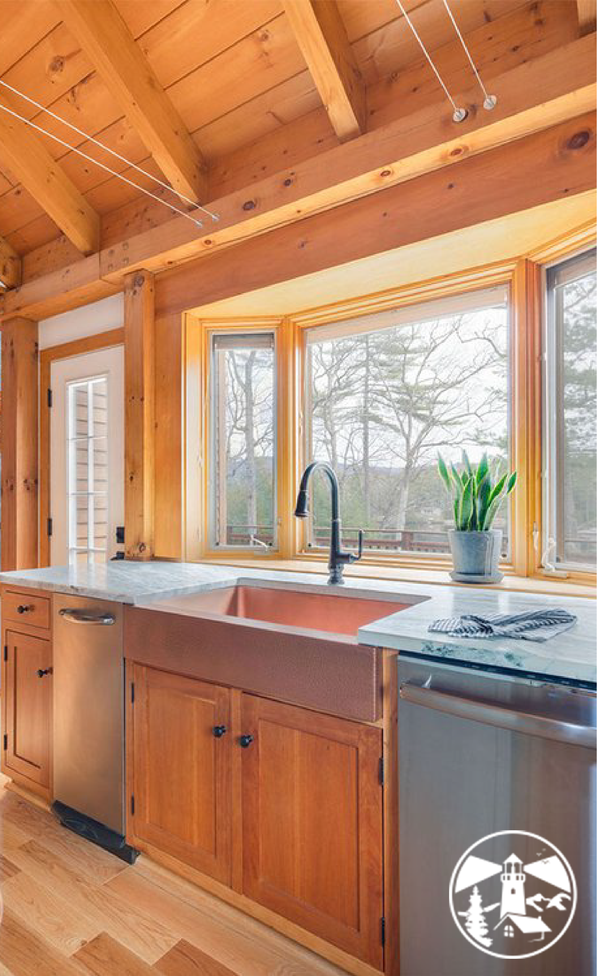 POST AND BEAM LAKE HOUSE RENOVATION — Lighthouse Contracting Group