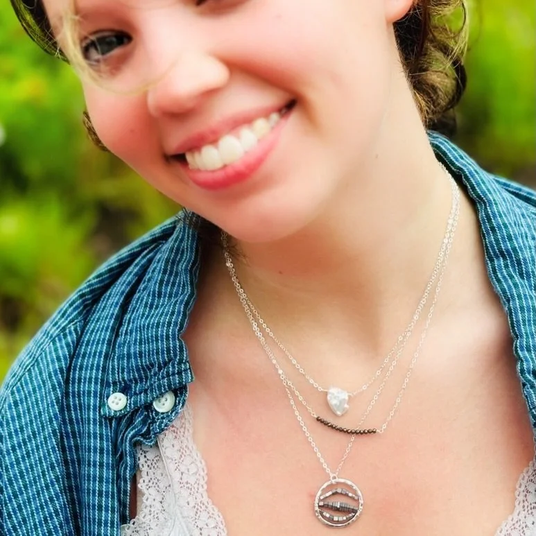 Mick. 🤍

Three delicate pieces.
Stacked like a pro.

Doesn&rsquo;t even wear jewelry&hellip;
still makes it look better than most. 😉

That&rsquo;s my Mick 🌿✨

#abaloriajewelryseattle
#stackyourstyle
#familylove
#studioseries
#effortlessstyle