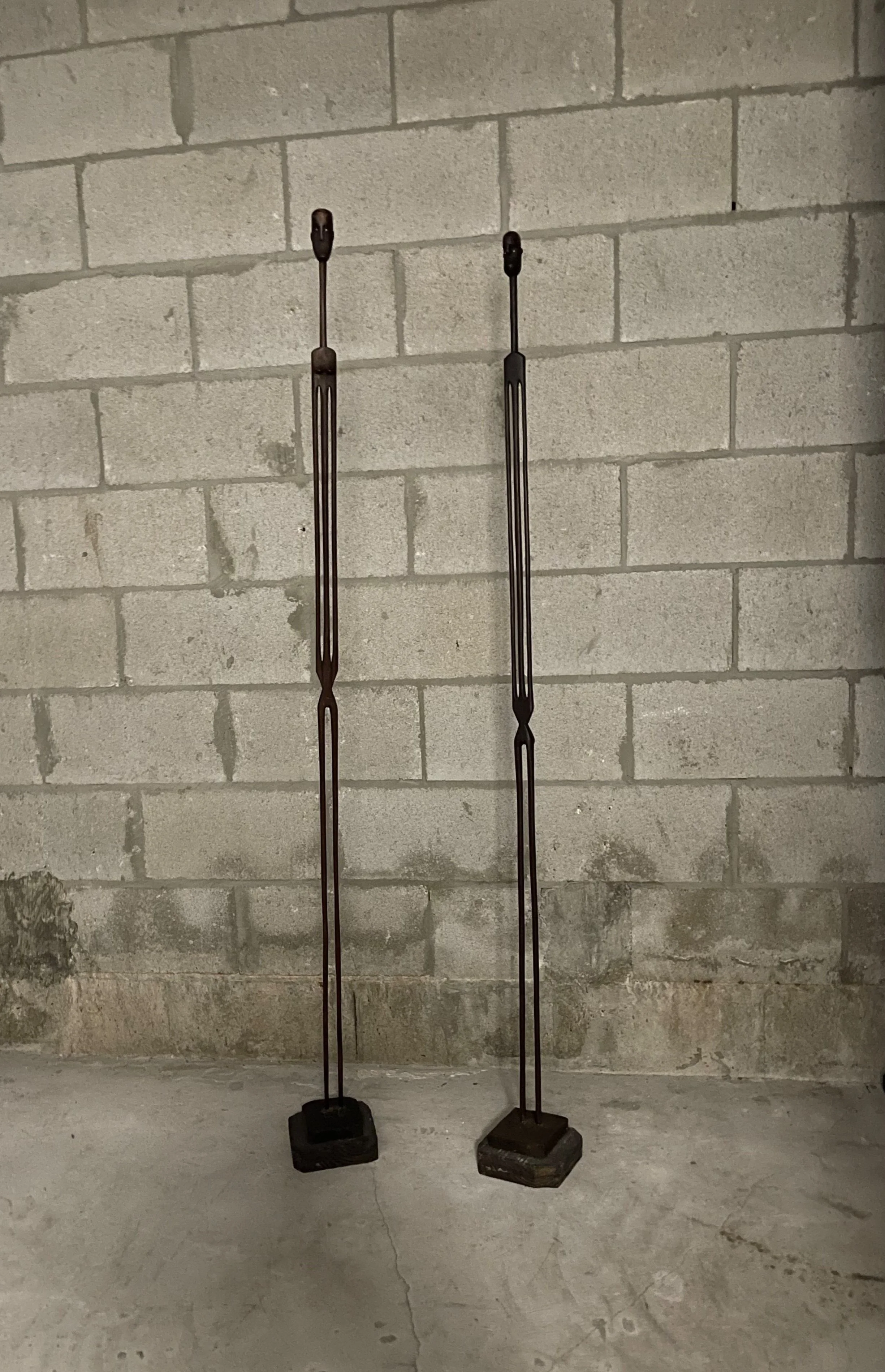 African Sculptures (Set of 2)