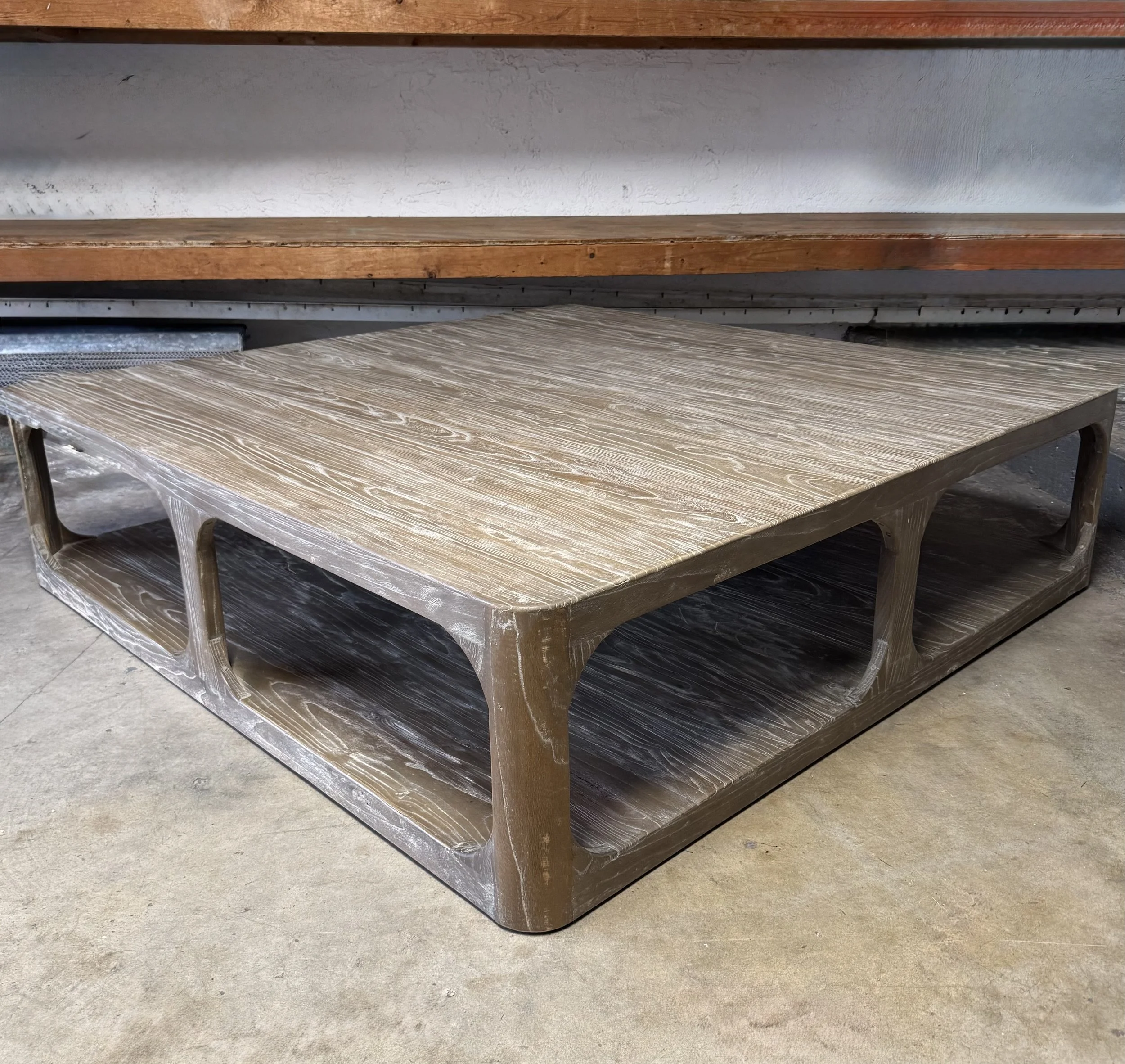 RH Martens Square Coffee Table