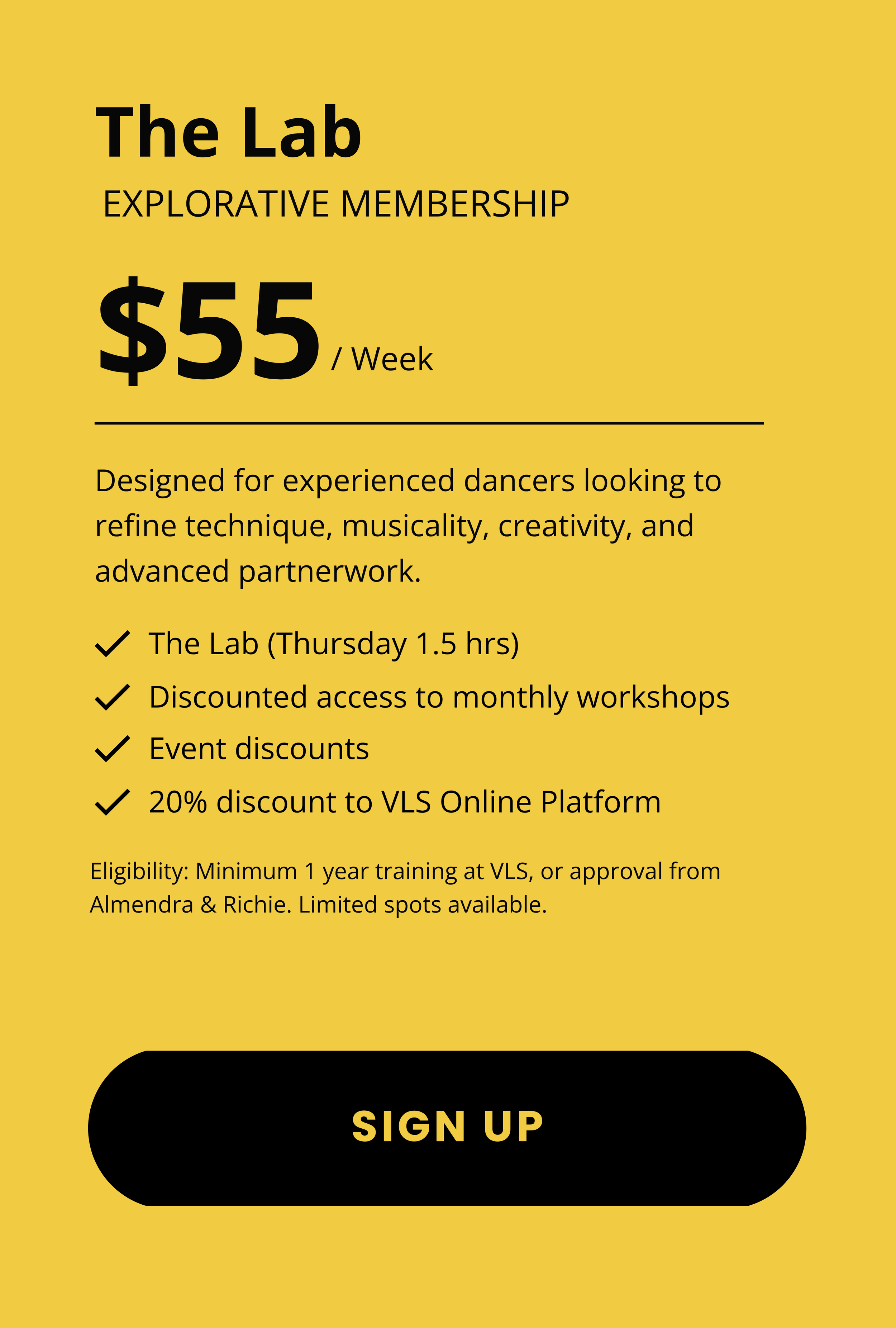 The Lab - Explorative Membership
