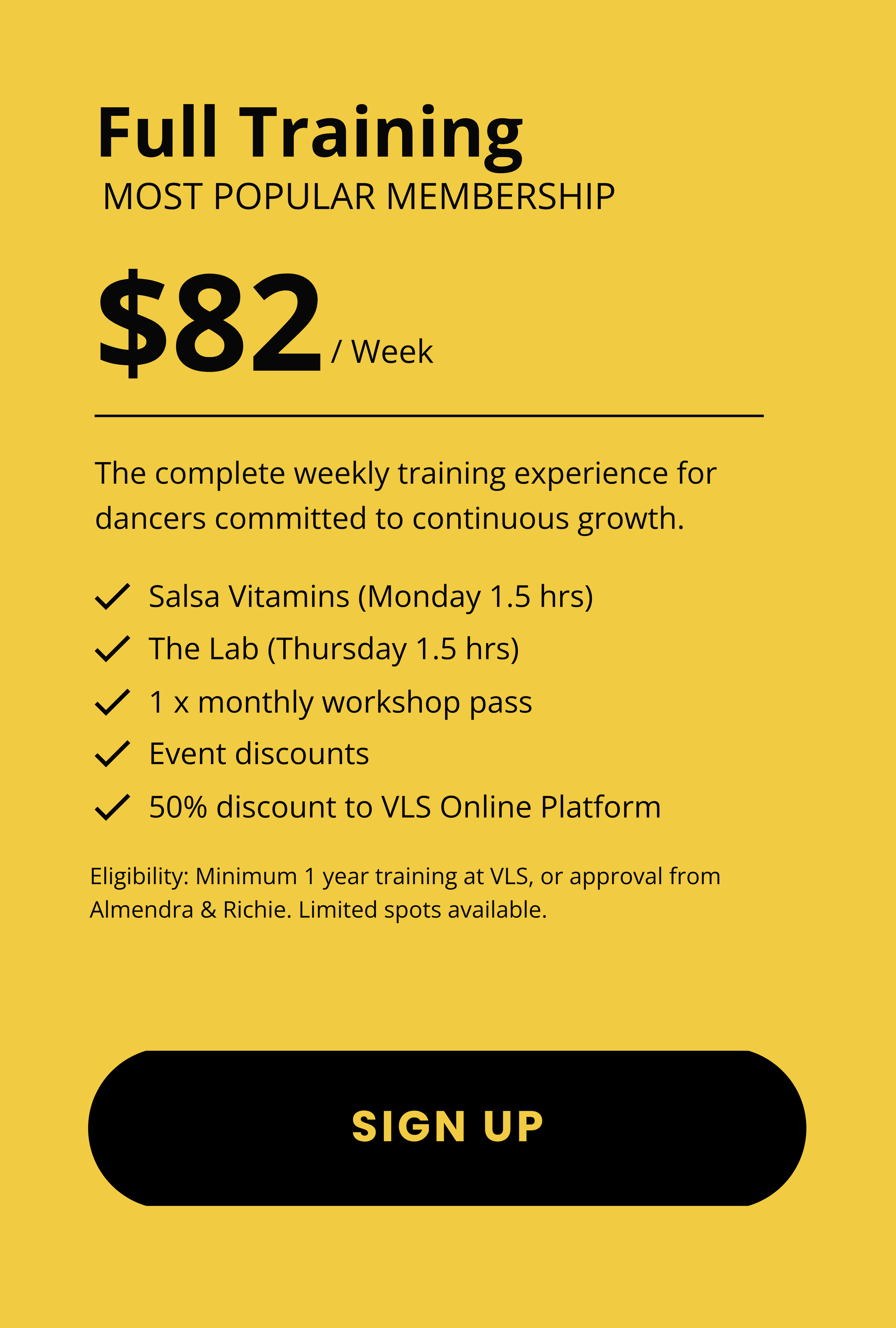 Full Training - Most Popular Membership