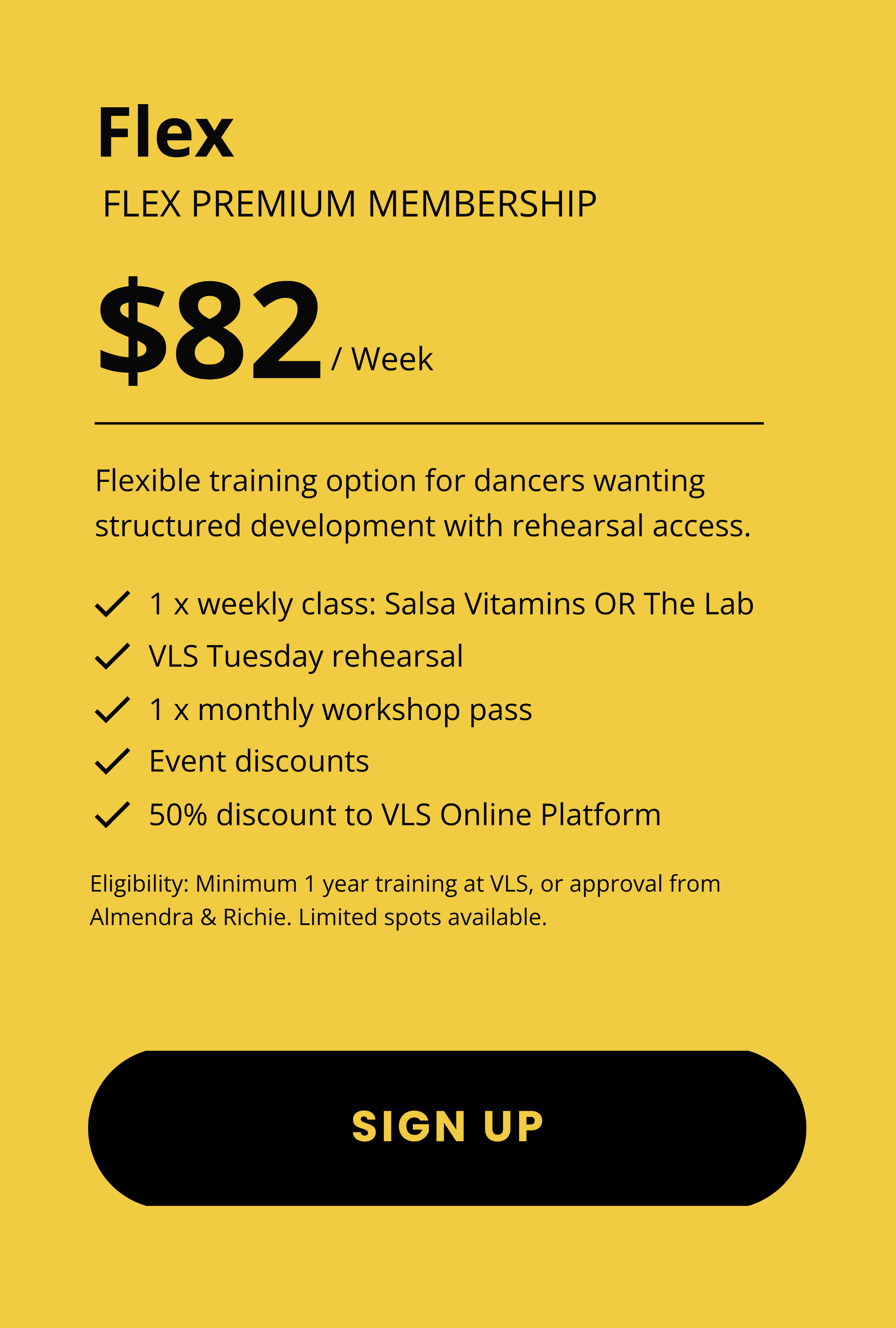 Flex Premium Membership