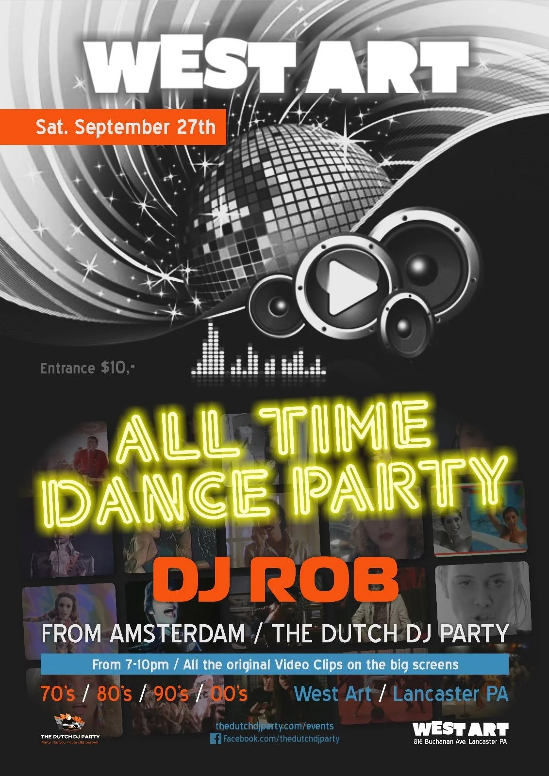 All Time Dance Party with DJ Rob!