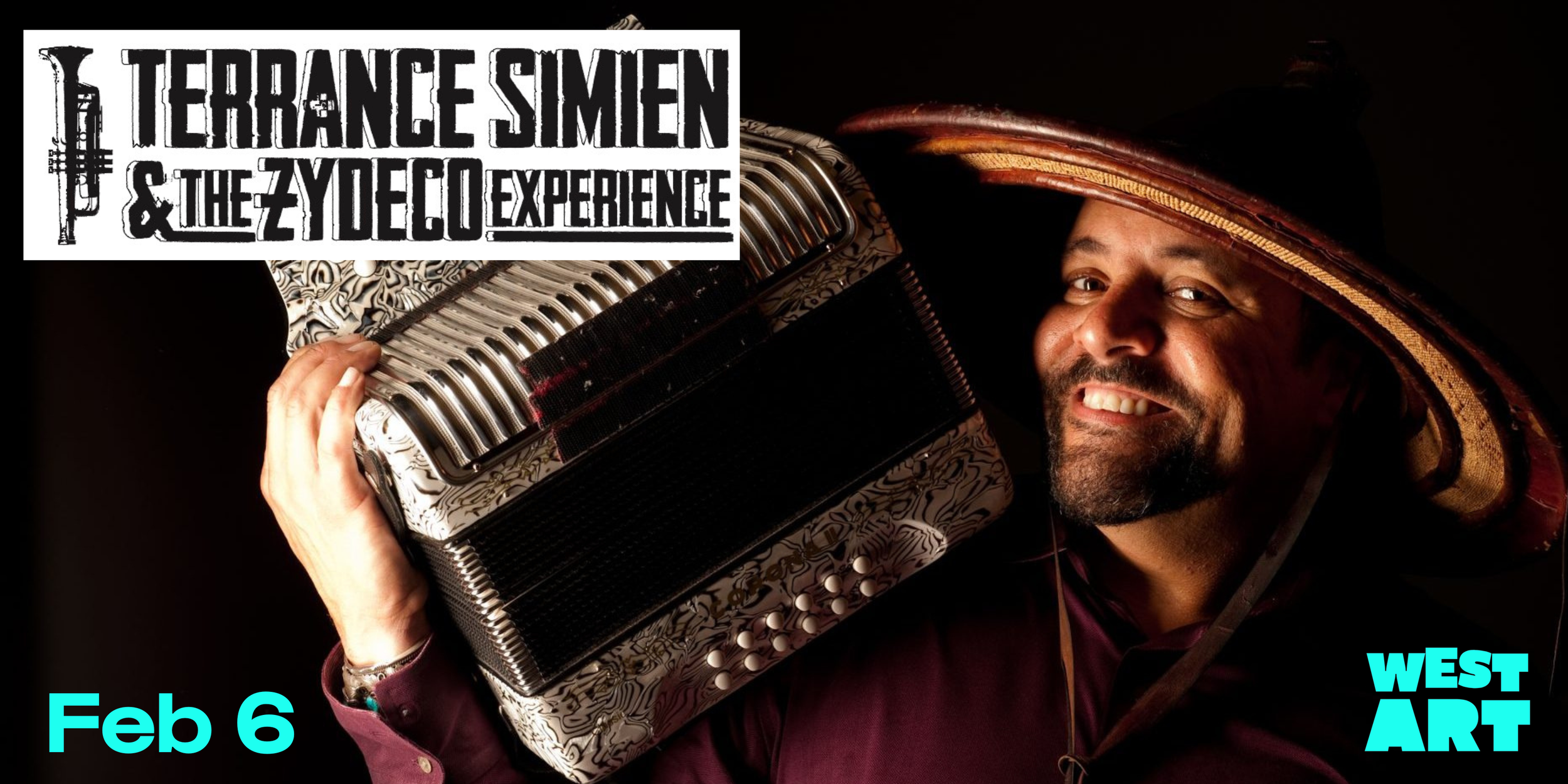 West Art Welcomes Terrance Simien & The Zydeco Experience!