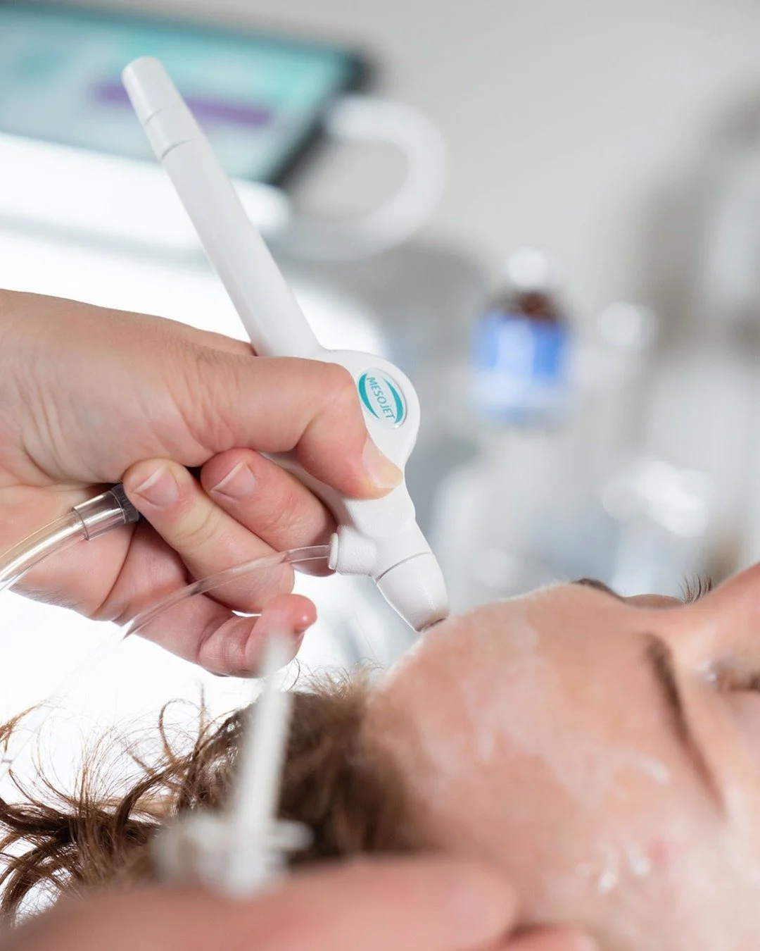 Meet your new skincare obsession: MesoJet.

This advanced, needle-free facial uses supersonic micro-droplets to infuse powerful serums deep into the skin&mdash;leaving your complexion smoother, firmer, and glowing after just one treatment.

No needle