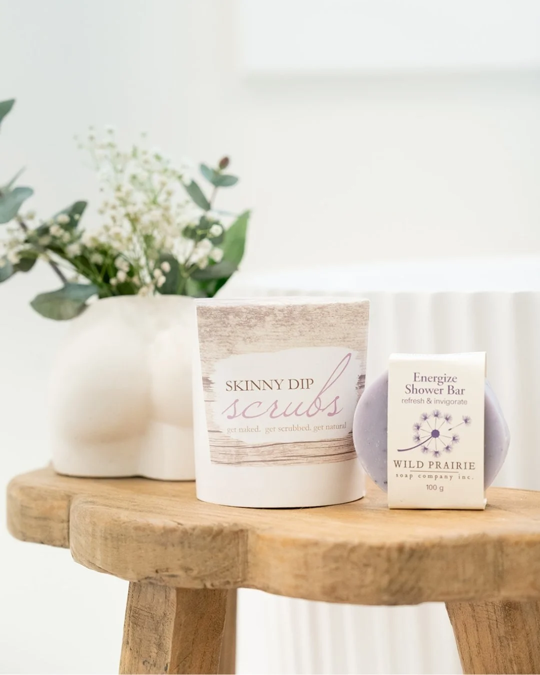 Treat your skin to the luxury it deserves.  There's nothing quite like a homemade blend of whipped butters and pure essentials oils to turn a standard shower into a spa day.  Scrub away the day and step out feeling deeply hydrated and totally renewed