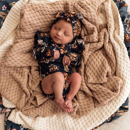 Belle Organic Long Sleeve Bodysuit $39.95