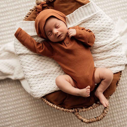 Biscuit Organic Long Sleeve Bodysuit $39.95