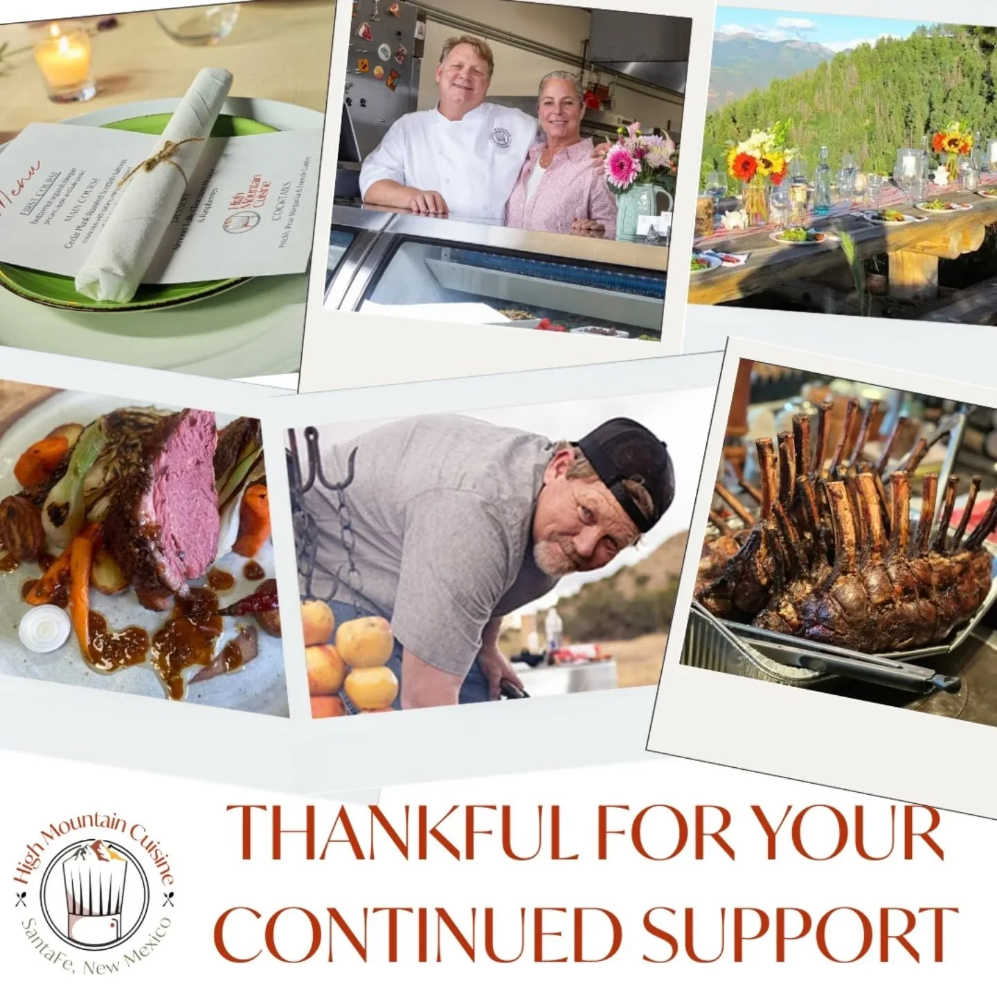 This time of year always brings reflection, and one thing stands out above all: the people in our lives and the unwavering support we receive.

Running HMC &amp; High Mountain Cuisine is a journey powered by passion, but sustained by connection. We a