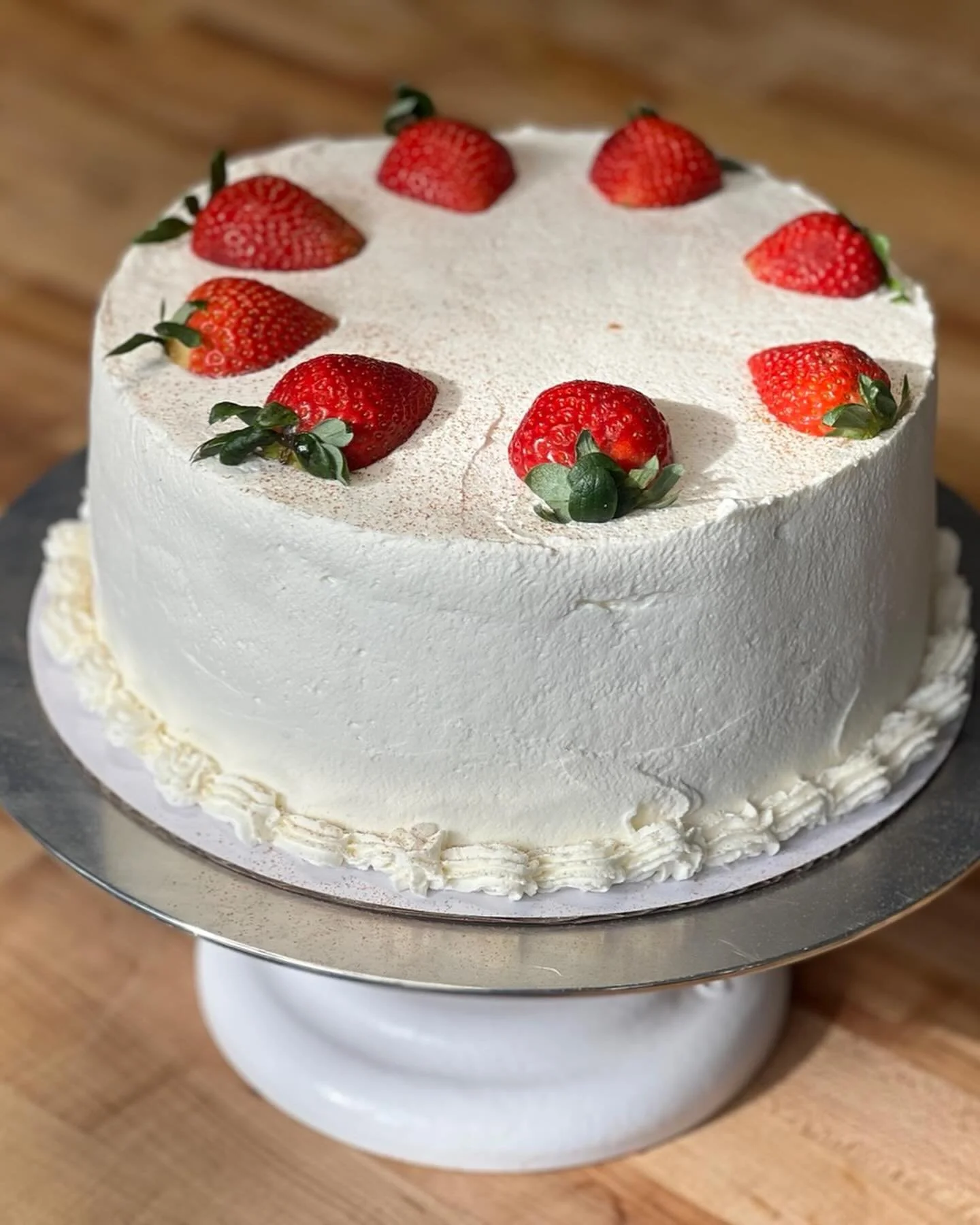 Tres Leche cake for a bday celebration tonight! 🙌