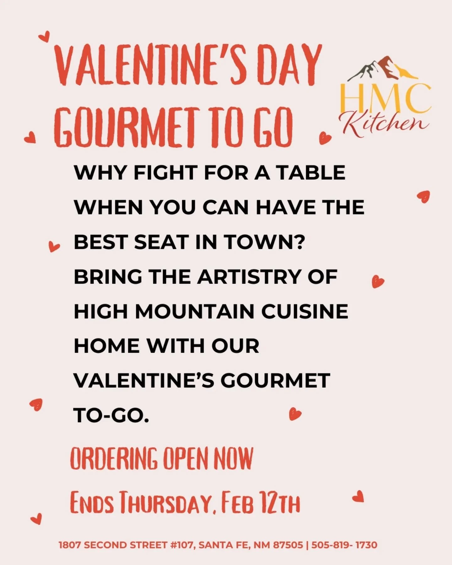 Skip the restaurant rush and the "sold out" reservations. 🥂 Bring the chef to your kitchen this Valentine's Day with our Gourmet To Go menu. Elegant, effortless, and ready to heat&mdash;so you can spend more time on what matters.

✨ Orderi