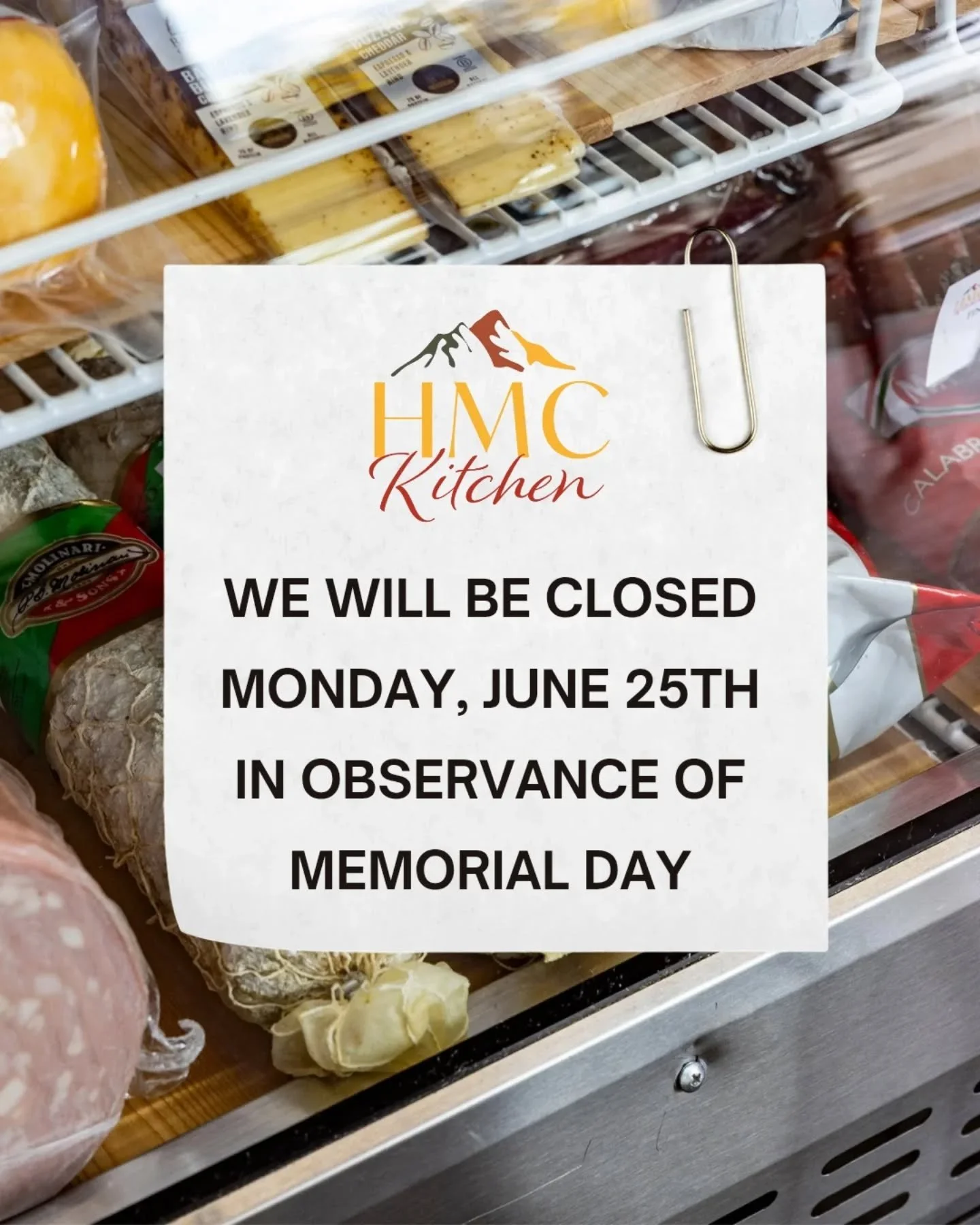 We hope everyone has a wonderful holiday weekend and we will see you on Tuesday!