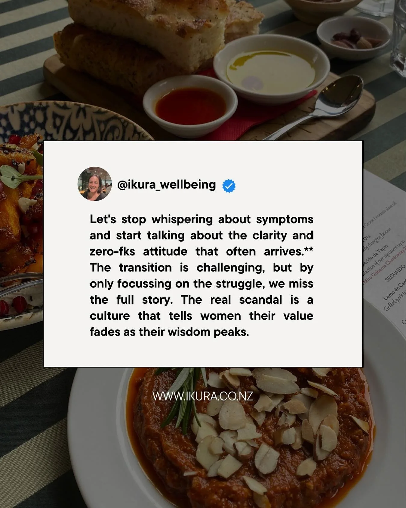 In 2026,  it&rsquo;s about empowering women in menopause!

Let&rsquo;s stop whispering about hot flashes and start talking about the clarity, confidence and zero-fks-given attitude that often arrives in menopause.

The transition can be brutally chal