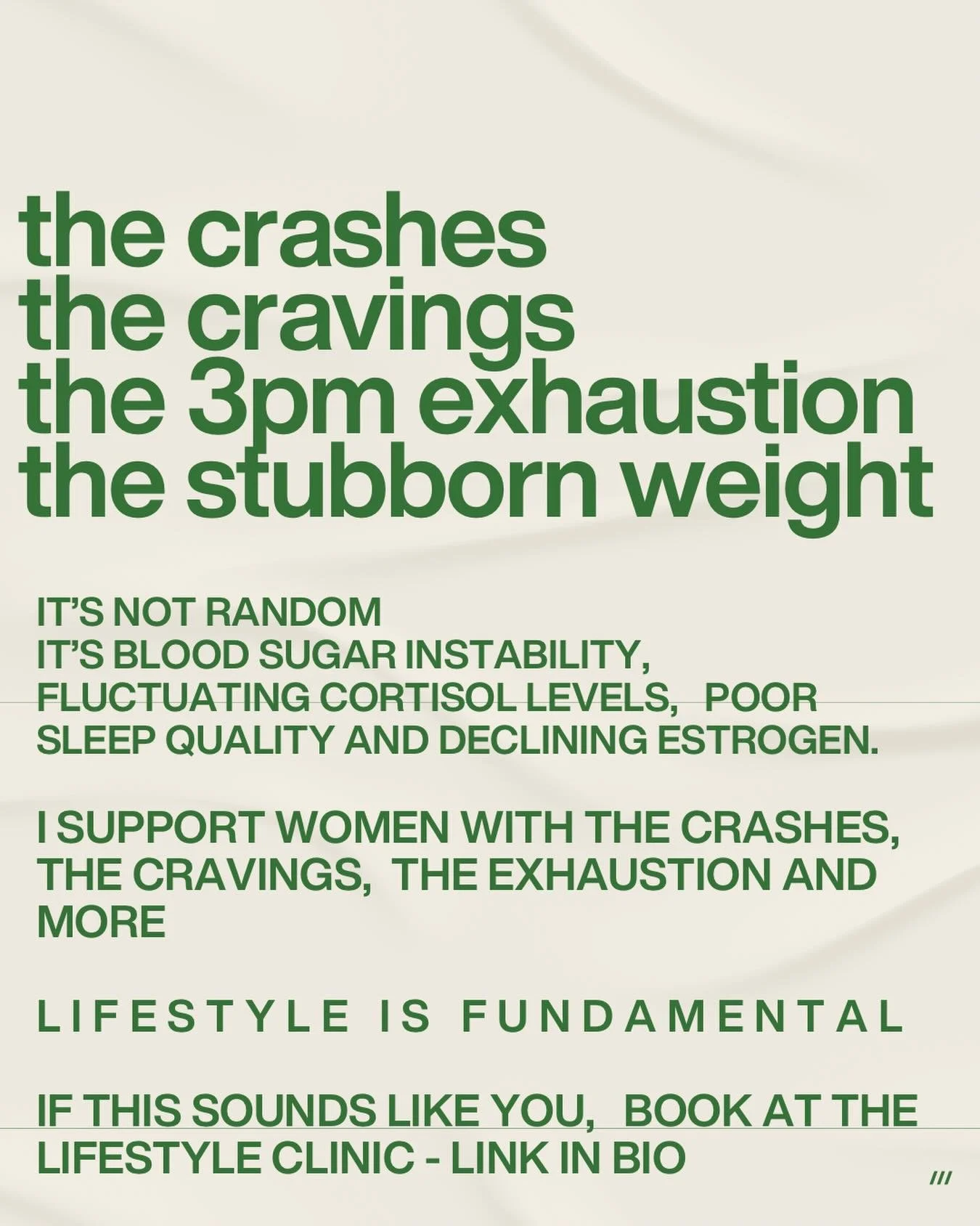 Tired of feeling exhausted ?
Sick of the 3pm crashes ?
Feeling low and no one to talk to ?

As a Lifestyle Menopause Practitioner,  I support Women&rsquo;s Wellbeing in Menopause and Midlife.

Contact me and let&rsquo;s talk 💕