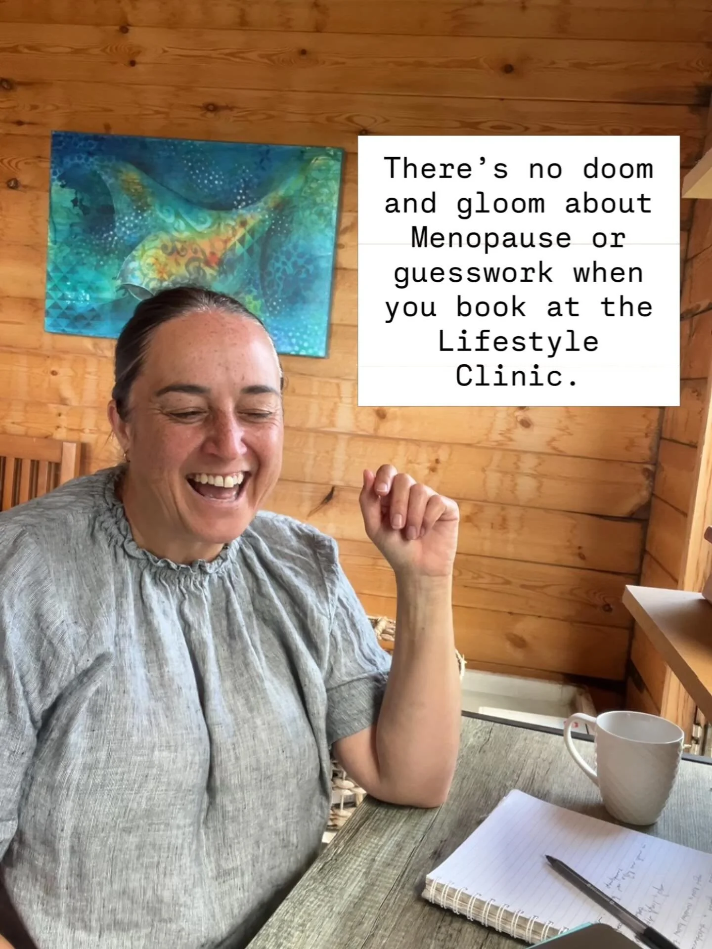 Menopause is when a women discovers their strength,  finds their purpose and  should feel empowered - it should not feel all doom and gloom.

Women who book sessions with me will complete our sessions feeling like they are in the drivers seat,  feel 