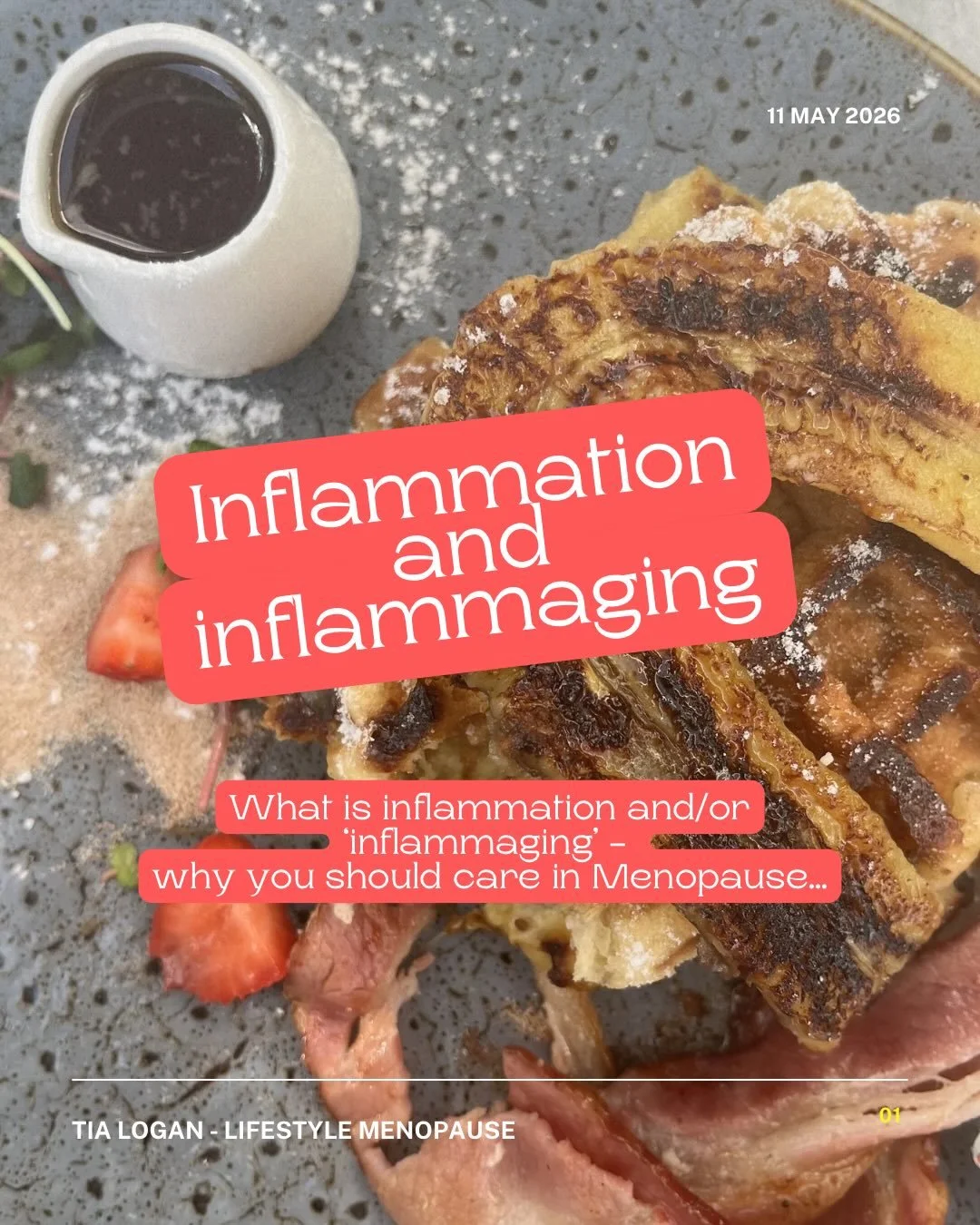 I&rsquo;ve been wanting to talk about inflammation for some time and the importance inflammation has in ageing women,  particularly in and following perimenopause.

In this month&rsquo;s Blog,  I tap into why awareness around inflammation will suppor