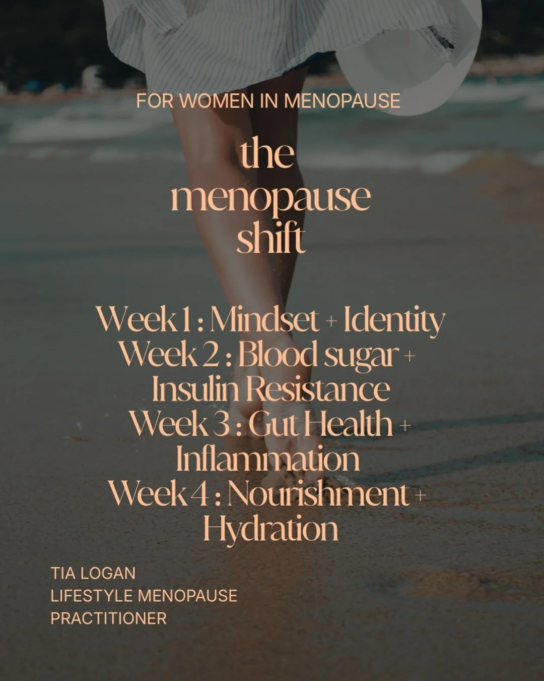 Menopause is not the End and it is not a Decline

Menopause is a Rebirth,  it is the Beginning ✨

If this has not yet been your experience, 
join me for :

The Menopause Shift
8 weeks,  8 + hours
7 - 8pm,  Group Online 
Starts Tues 15th September
End