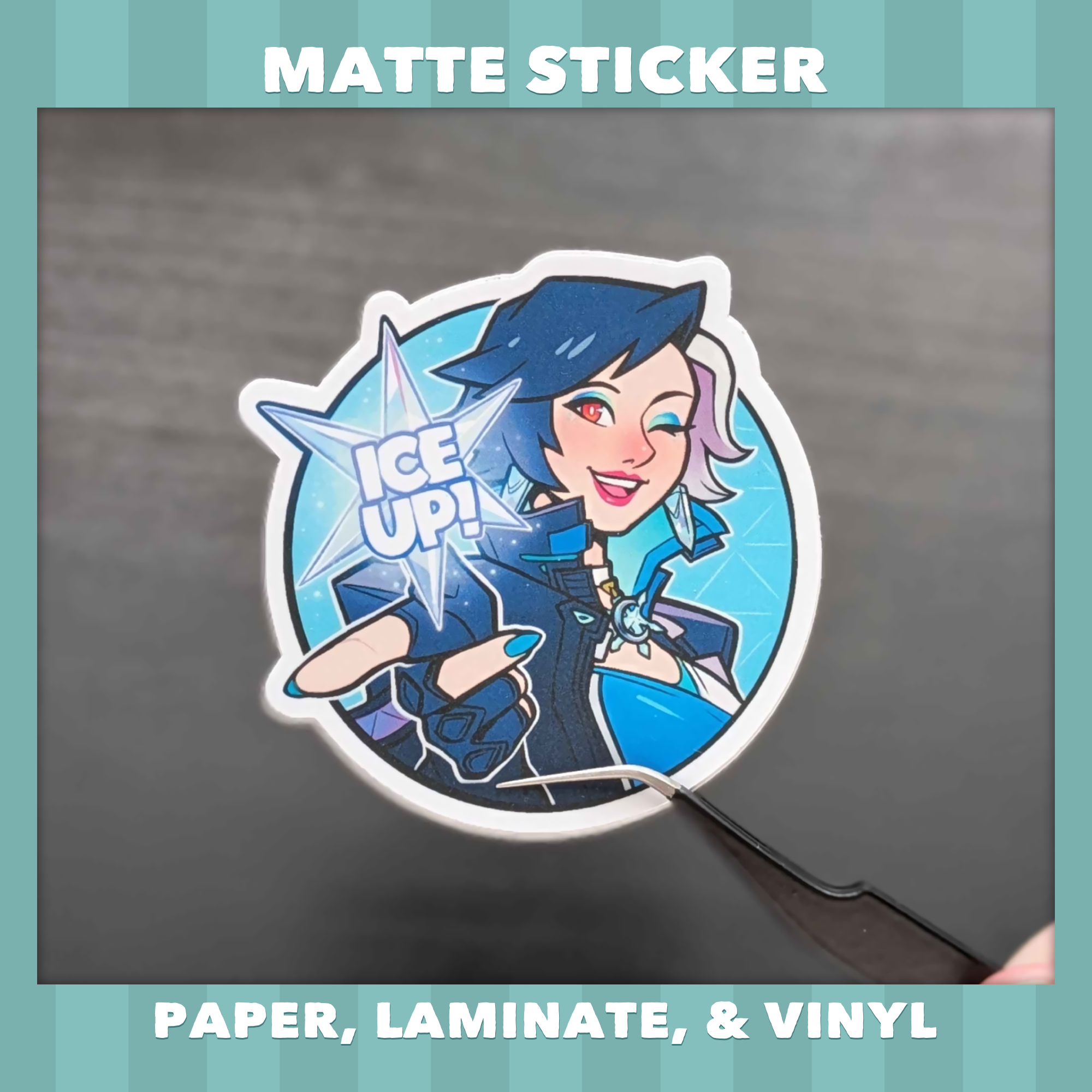 Luna Ice Up Sticker