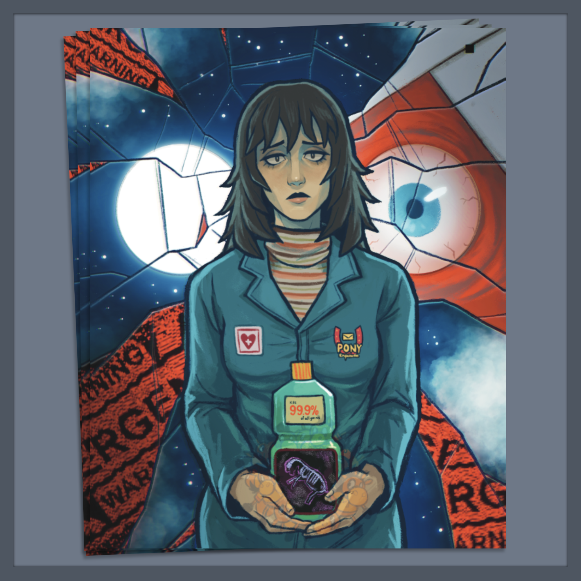 Anya Mouthwash Art Print