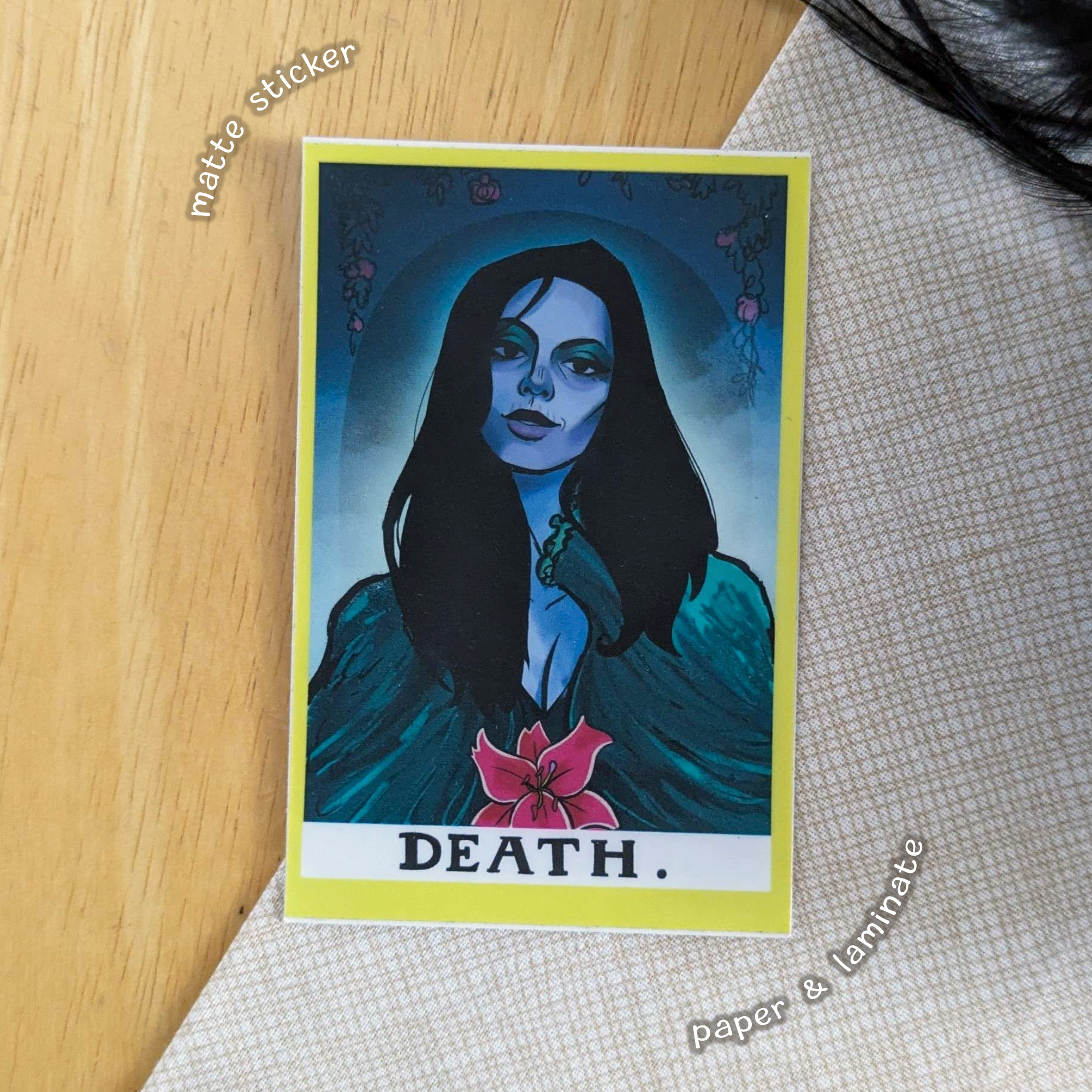 Death (AAA) Sticker