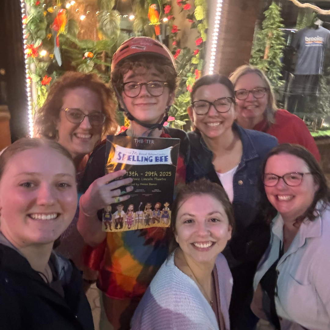 Sacred Spaces members posing for a photo