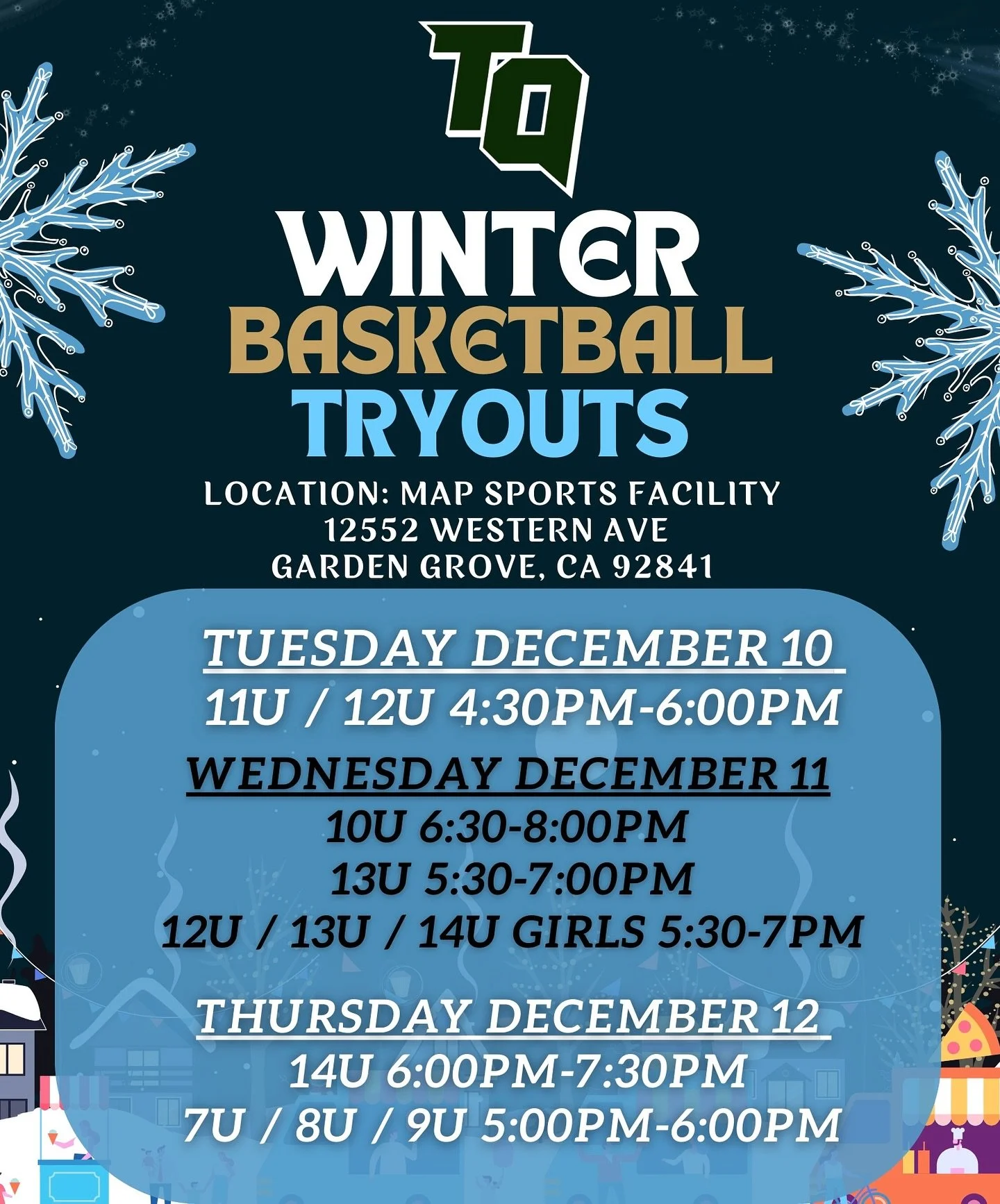 WINTER BASKETBALL TRYOUTS ARE COMING UP!!! Use the link in our bio to register or head to our website! 

-Experienced coaches 
-Teams for all skill levels (Gold, Silver, Bronze, Copper) 
-Beautiful practice facility @themapsports 
-Two practices per 