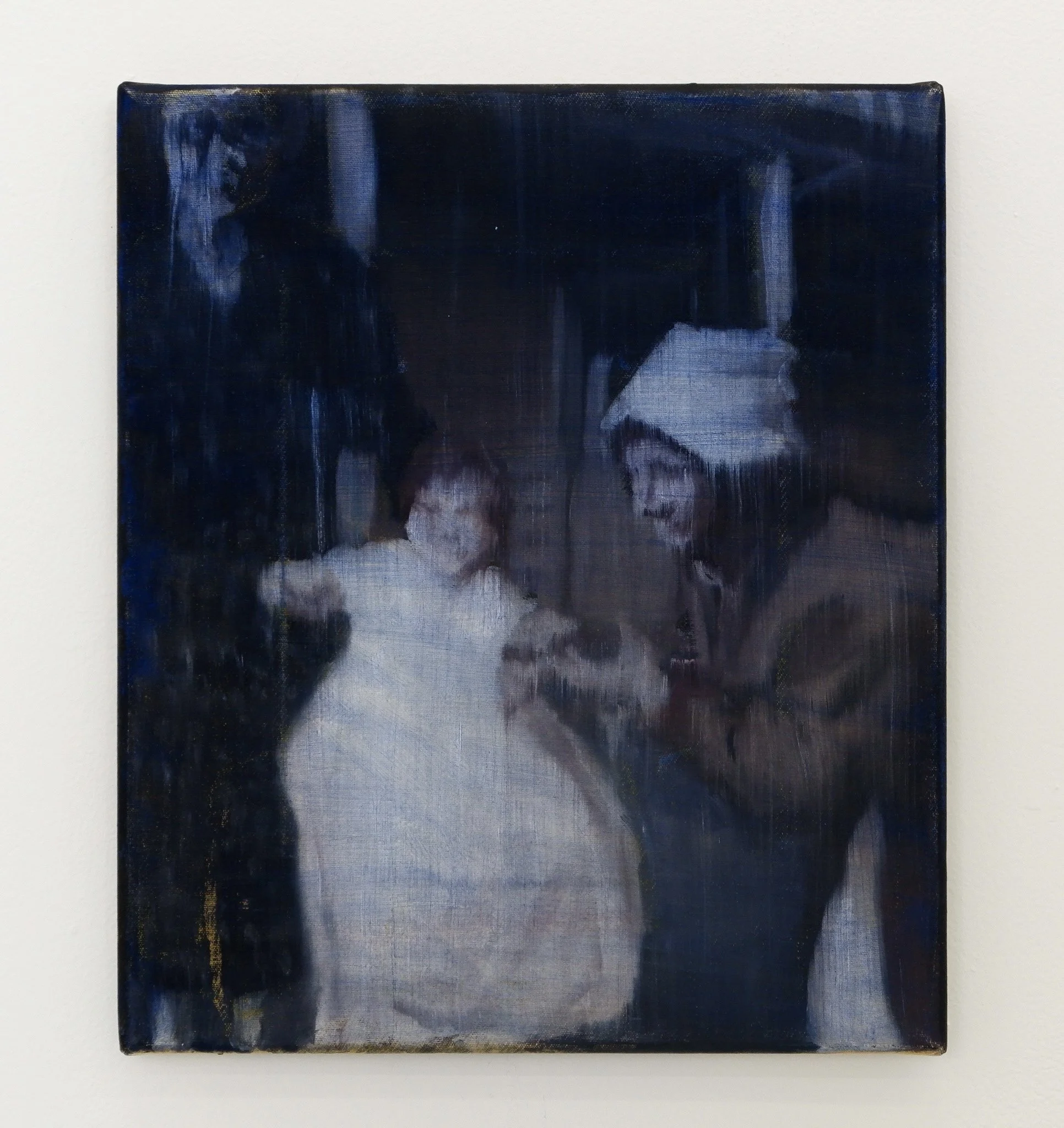   After the Christening, 2025, Oil on canvas, 33 x 30cm