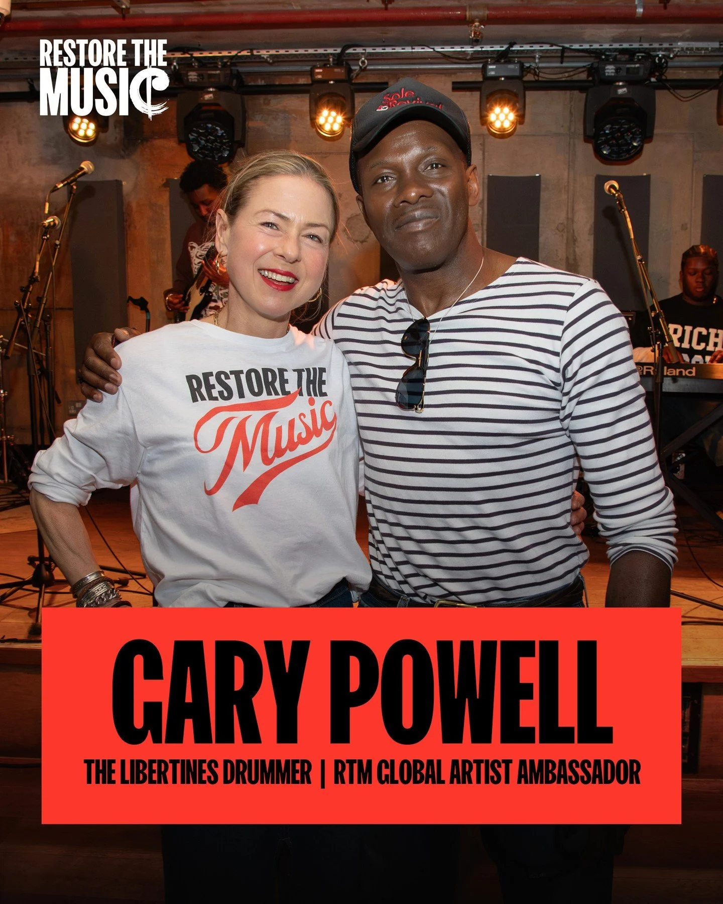 When your Global Artist Ambassador is also the drummer for @thelibertines&hellip; you know things are going to get LOUD 🥁⁠
⁠
Massive thanks to Gary Powell @gdogg27 &ndash; not only for judging our Battle of the Bands, but for organising something ve