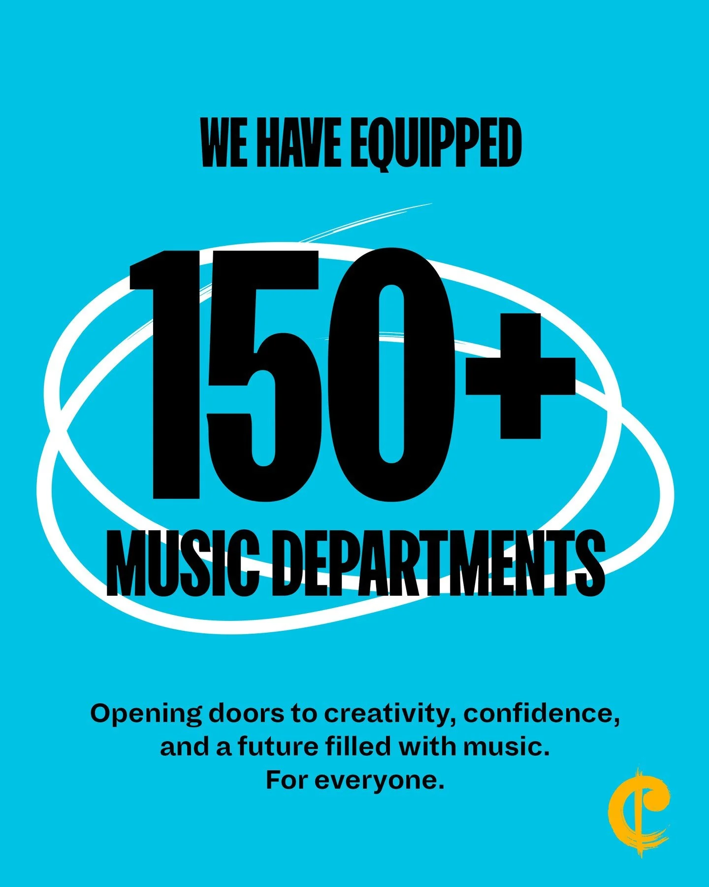 That&rsquo;s 150+ schools where cupboards aren&rsquo;t empty, and classrooms are full of music again 🙌 All thanks to your support!
