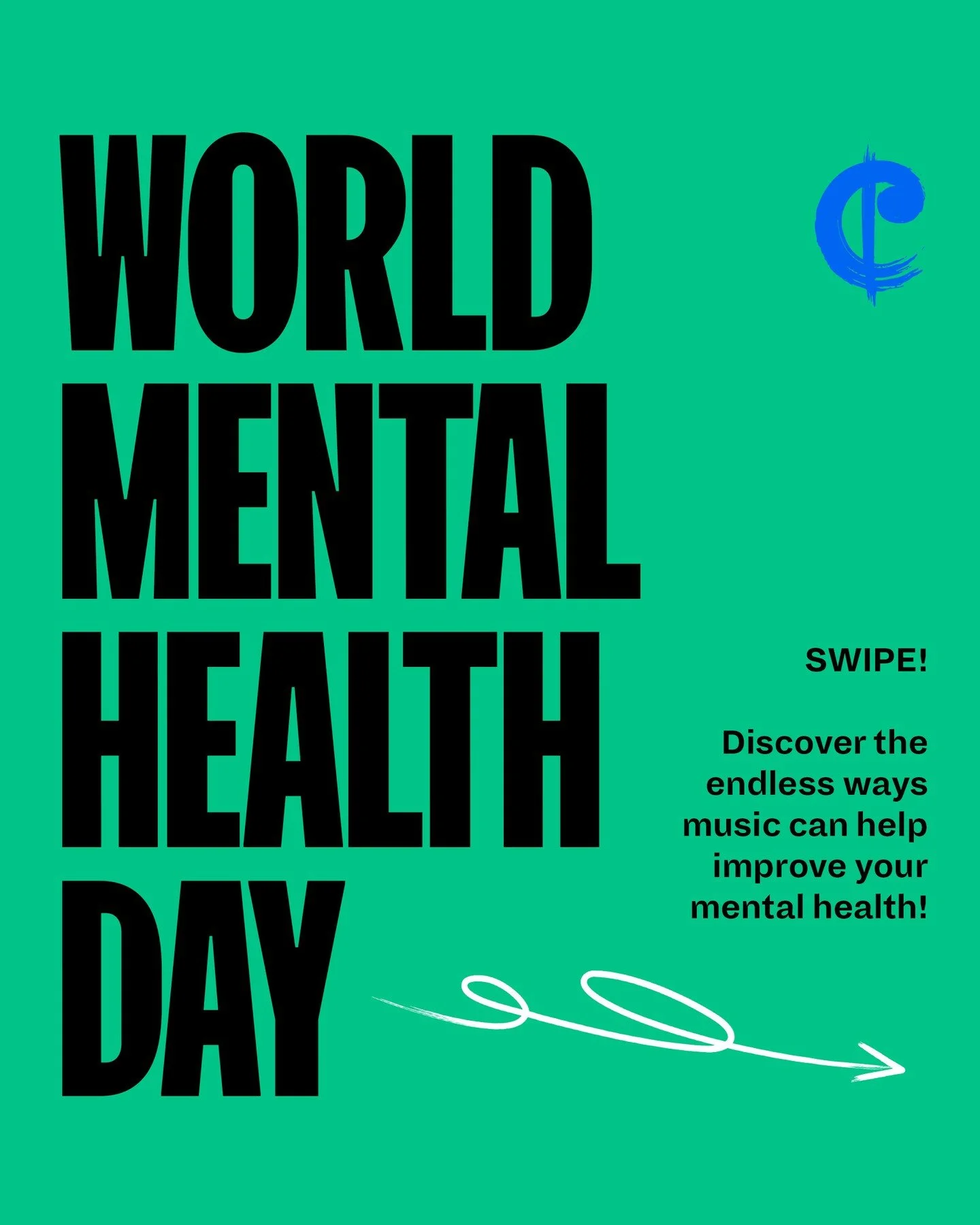 Today is World Mental Health Day 💚⁠
⁠
Music is more than a subject &mdash; it&rsquo;s a lifeline. It eases stress, lifts moods, builds friendships, and gives young people the space to express what words can&rsquo;t.⁠
⁠
That&rsquo;s why at RTM, we wa