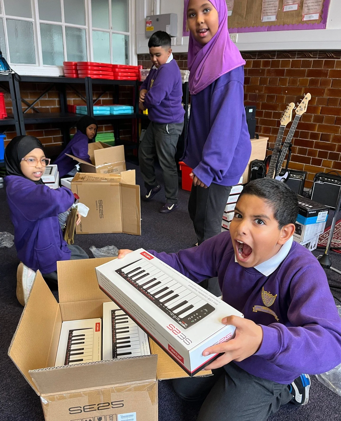 Pure joy at Anderton Park Primary 🎉⁠
⁠
There&rsquo;s nothing like the moment students unbox their new instruments &mdash; the spark, the excitement, the possibility&hellip;⁠
⁠
We&rsquo;ve already delivered 30,000 instruments nationwide &mdash; and t