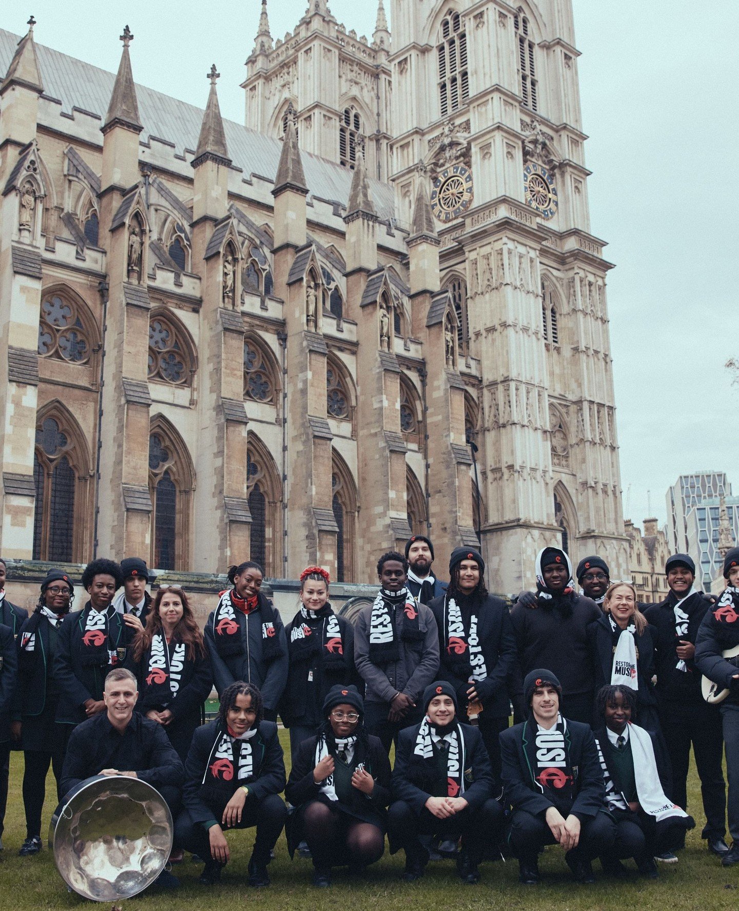A magical moment 🎄 Throwback to last Christmas when RTM students performed outside Westminster Abbey for the @princeandprincessofwales' Together at Christmas Carol Service!⁠
⁠
Opportunities like this don&rsquo;t happen by chance &mdash; they happen 