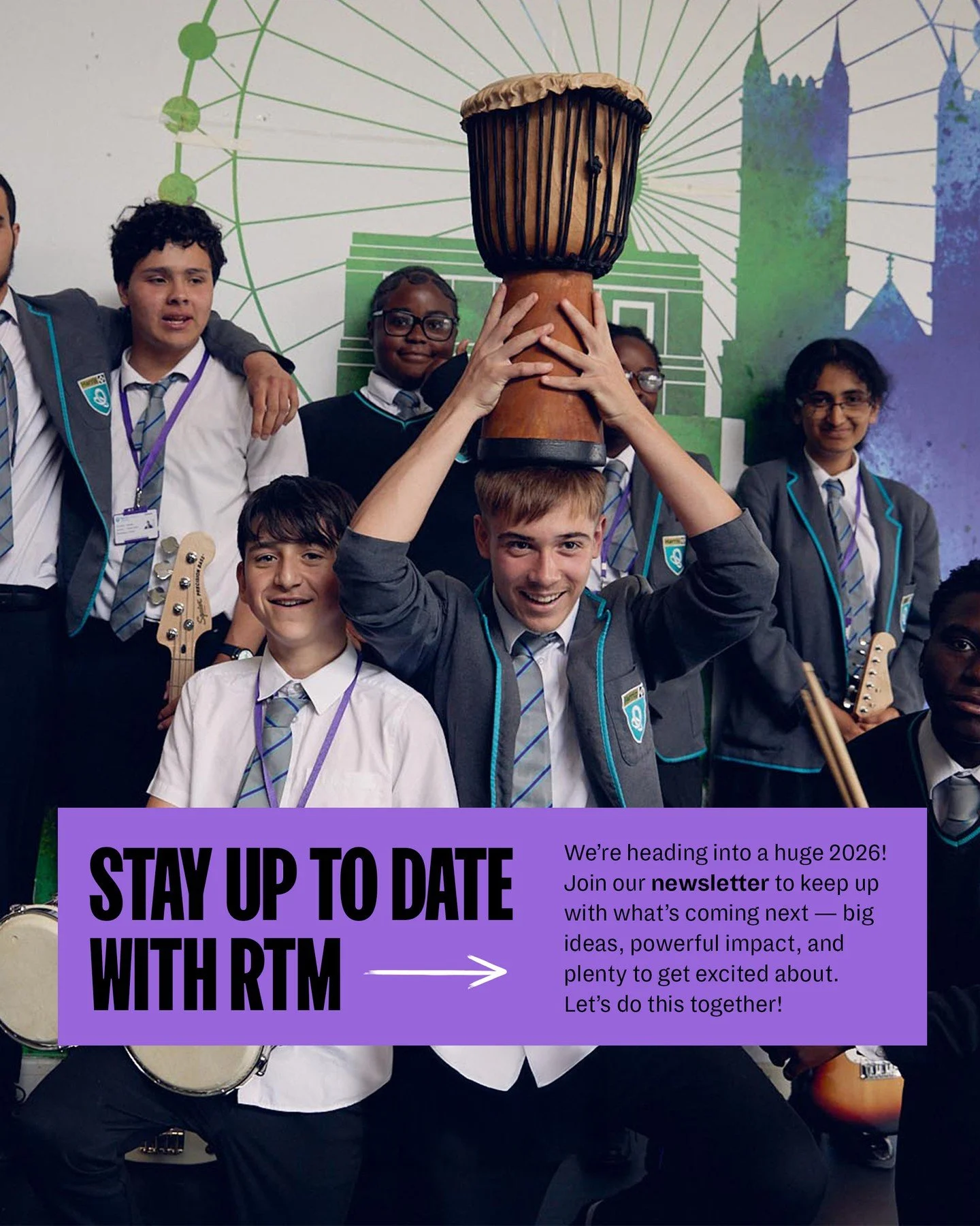 Big things are coming in 2026 👀 Stay in the loop by signing up to our newsletter &mdash; link in bio ✅