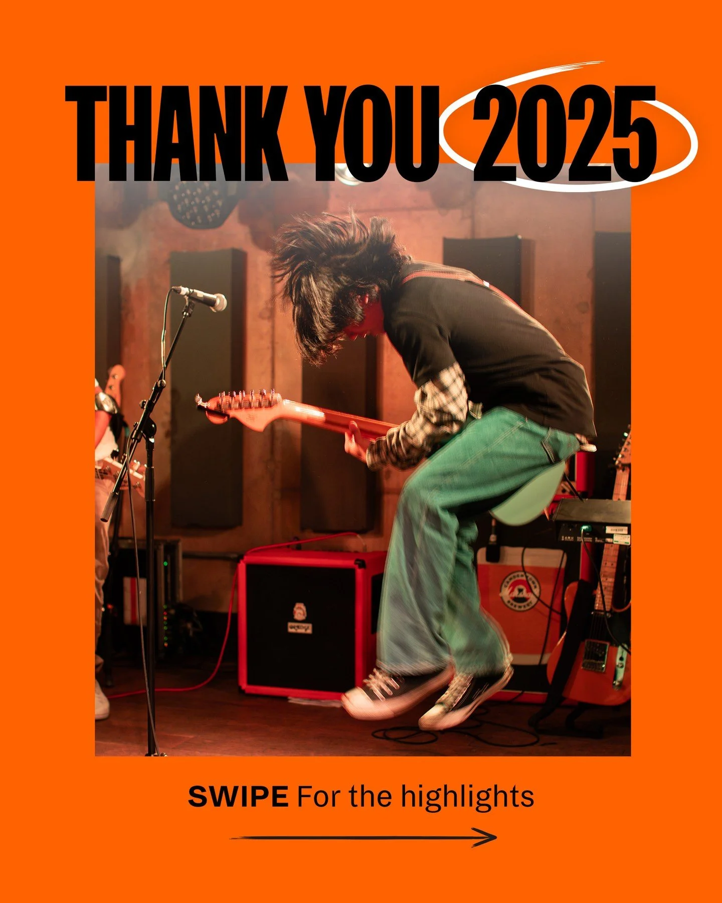 2025 was loud, bold, and full of momentum!⁠
⁠
More music, more opportunity, and more young people finding their voice. ⁠
⁠
Onwards to 2026 &mdash; the next chapter starts now 💪