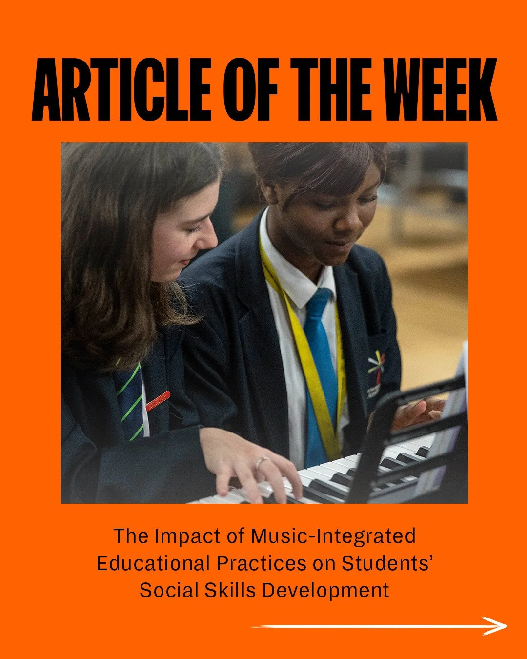 Studies continue to show that when young people engage in structured music education, the impact goes far beyond the classroom.⁠
⁠
From building confidence and emotional awareness to strengthening communication and teamwork skills &mdash; music plays