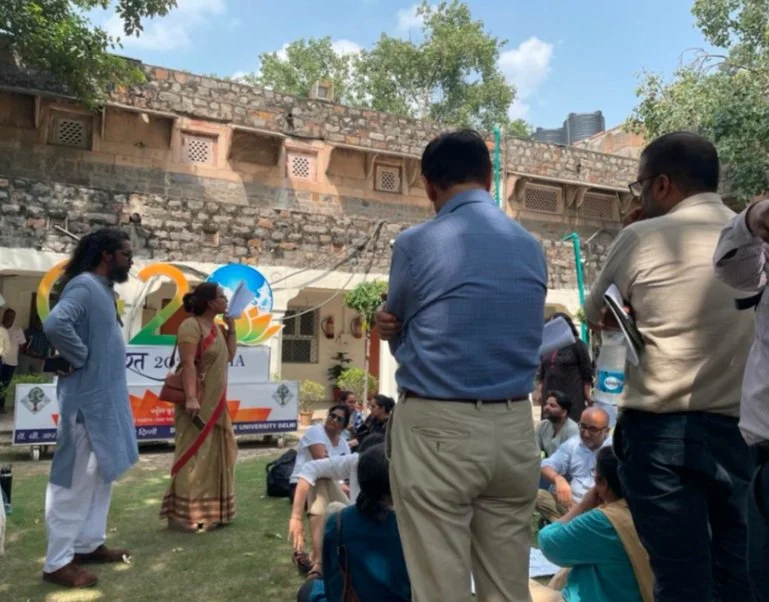 ‘Shrinking Academic Freedom, Crumbling Infra’: Why are AUD Faculty members protesting ?